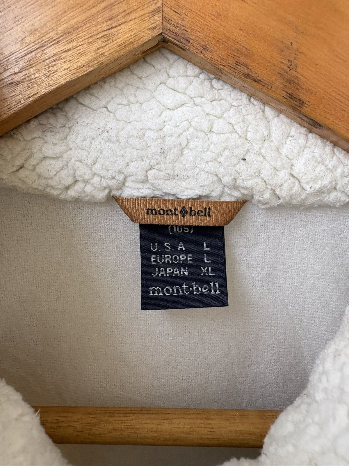 Montbell Vintage Montbell Mountain ClimaAir Fleece Sherpa Vest Jacket Size US L / EU 52-54 / 3 - 5 Thumbnail