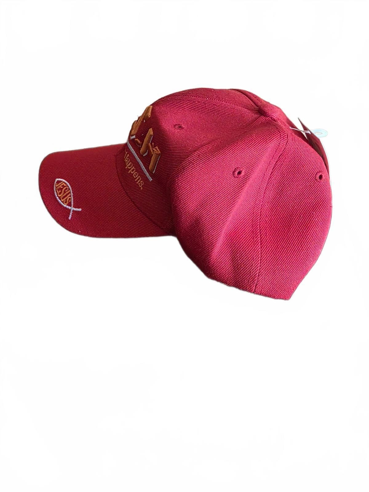 Other P.U.S.H. Pray Until Something Happens Hat Red Baseball Cap Size ONE SIZE - 7 Thumbnail