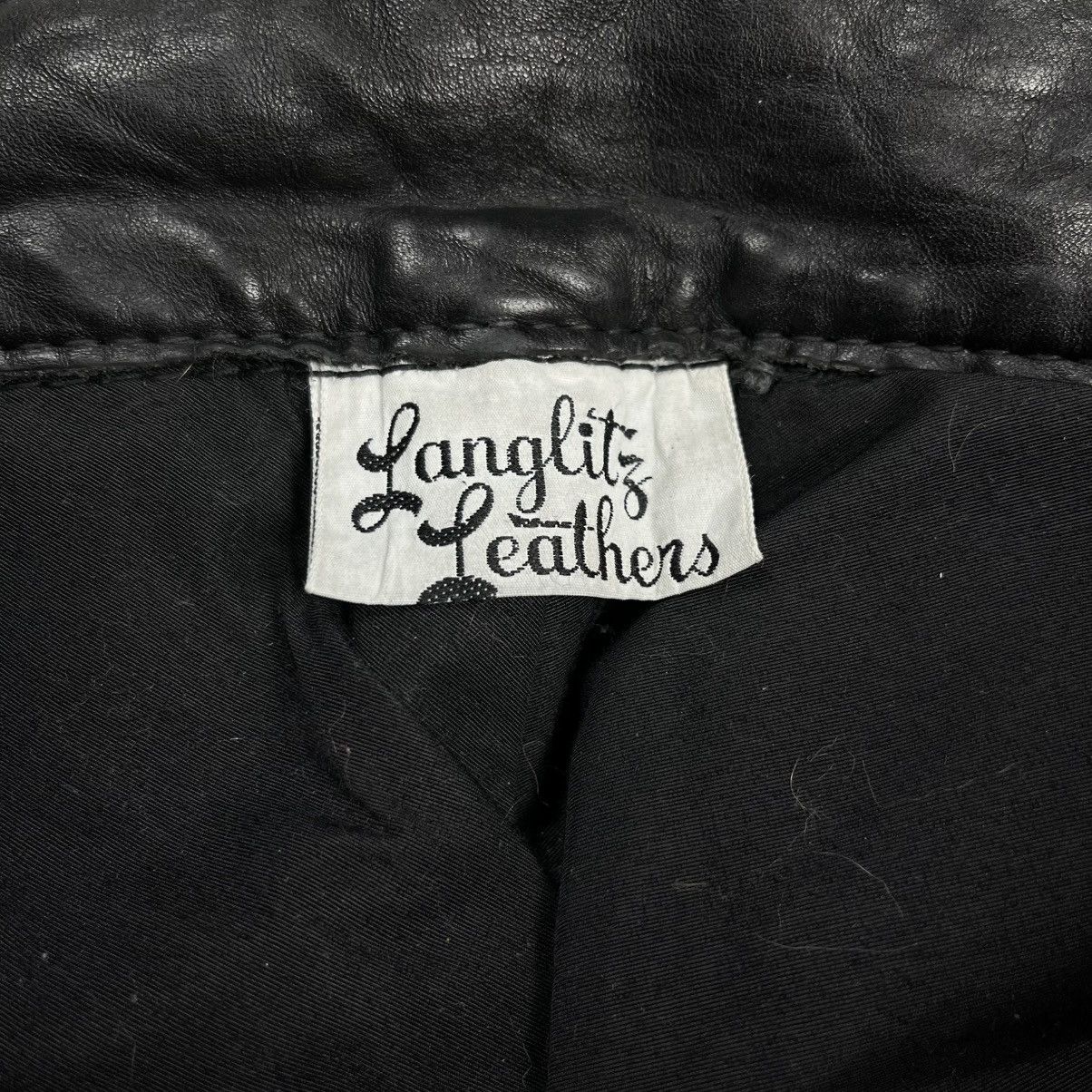 Isamu Katayama Backlash Vintage 70s Langlitz leather riding pants Size US 30 / EU 46 - 10 Thumbnail