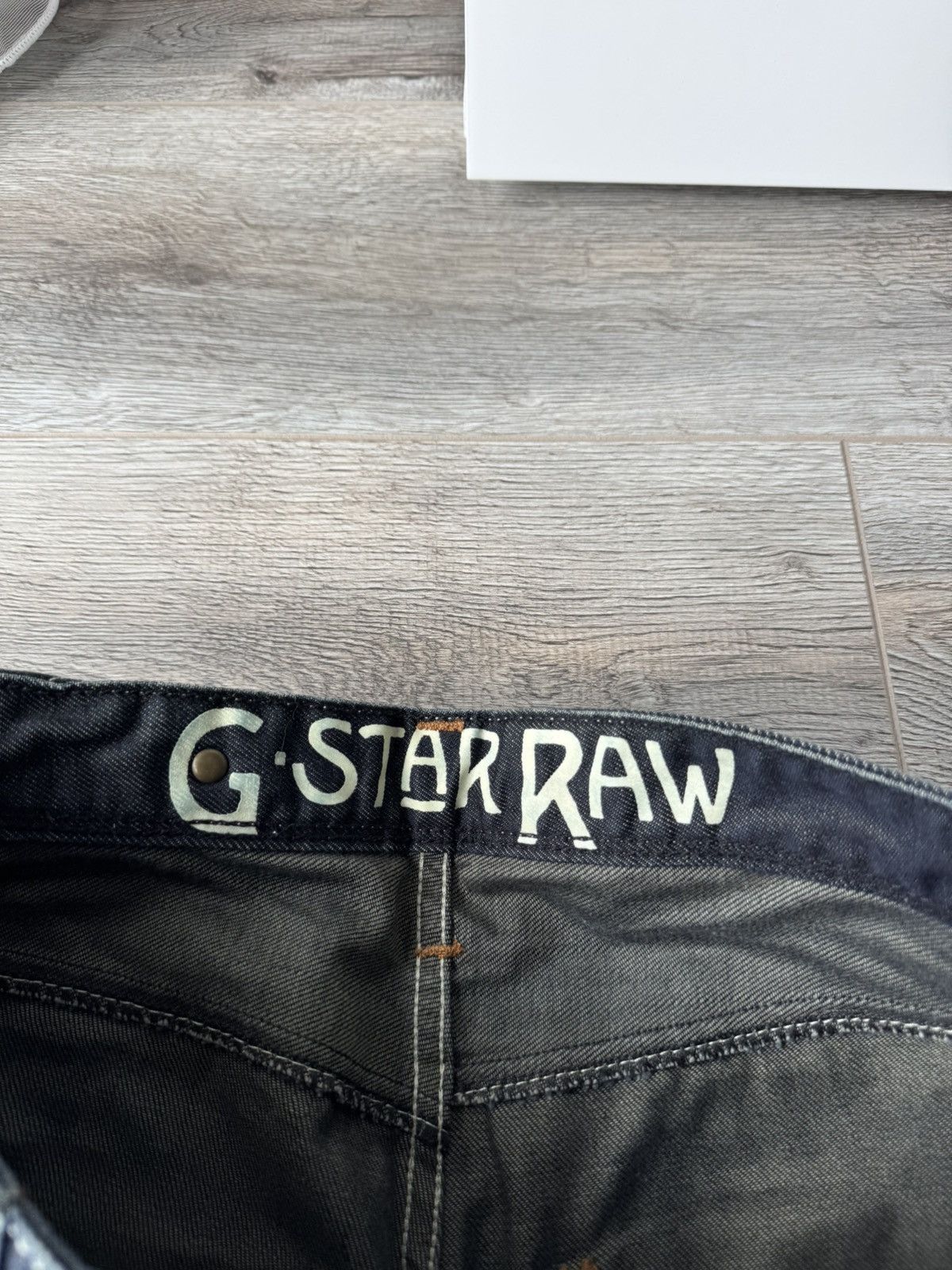 G-Star G Star Raw Straight Fit Men's Jeans Size US 32 / EU 48 - 10 Thumbnail