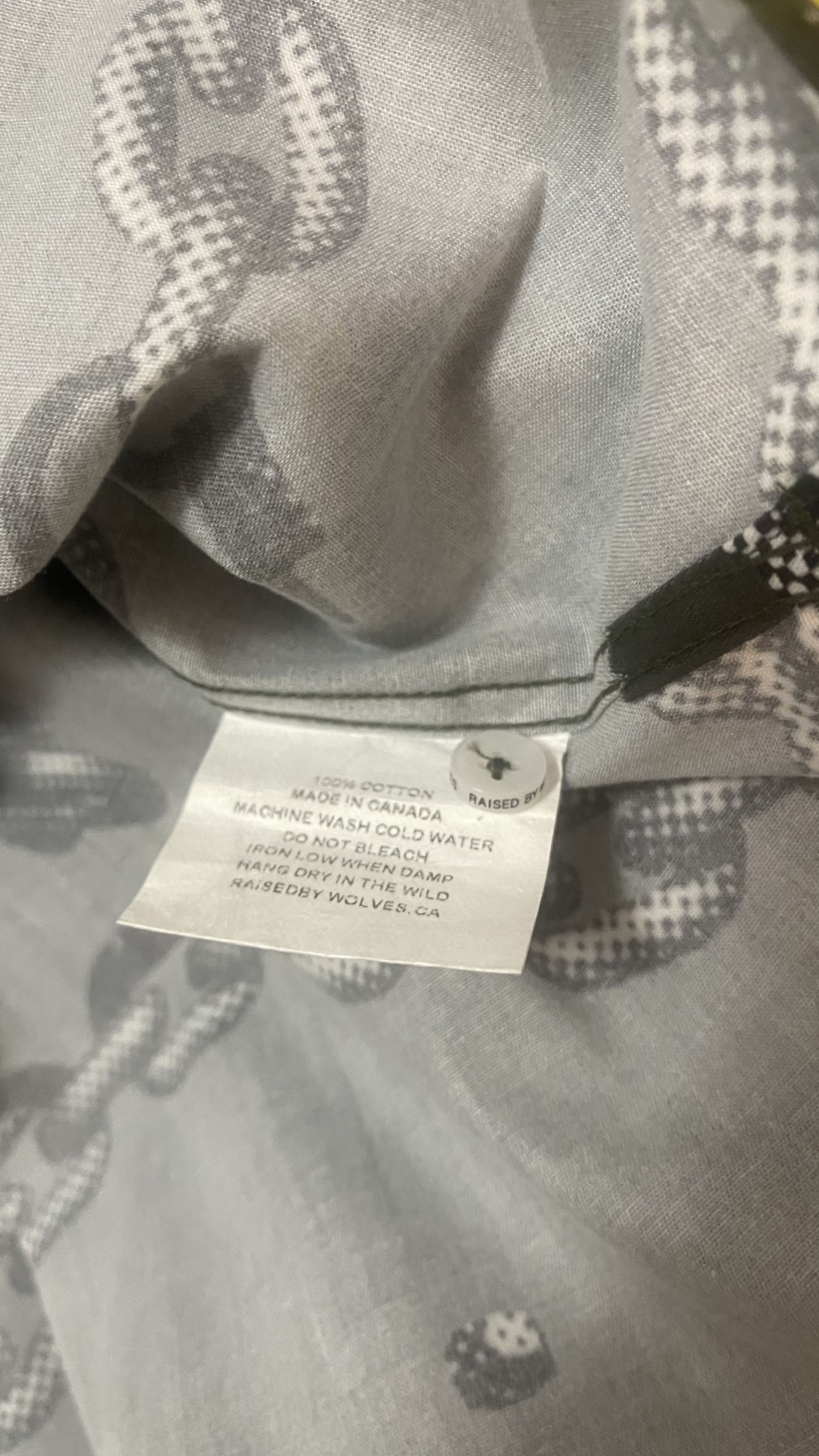 Raised By Wolves Raised By Wolves Chains Camp Collar Shirt Size US L / EU 52-54 / 3 - 4 Thumbnail
