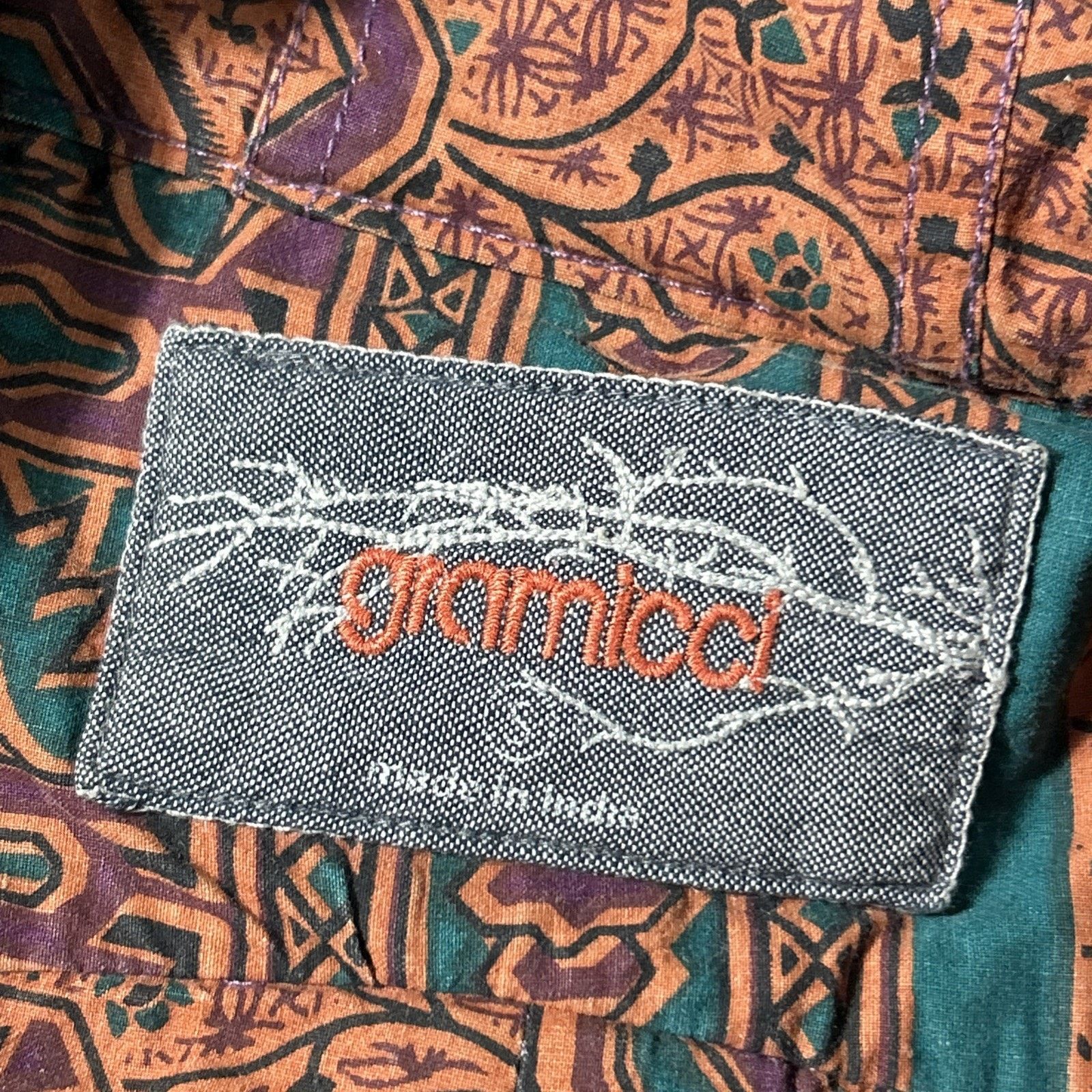 Gramicci Gramicci Retro Anorak Patchwork Jacket Hoodie Mens Small Size US S / EU 44-46 / 1 - 4 Thumbnail