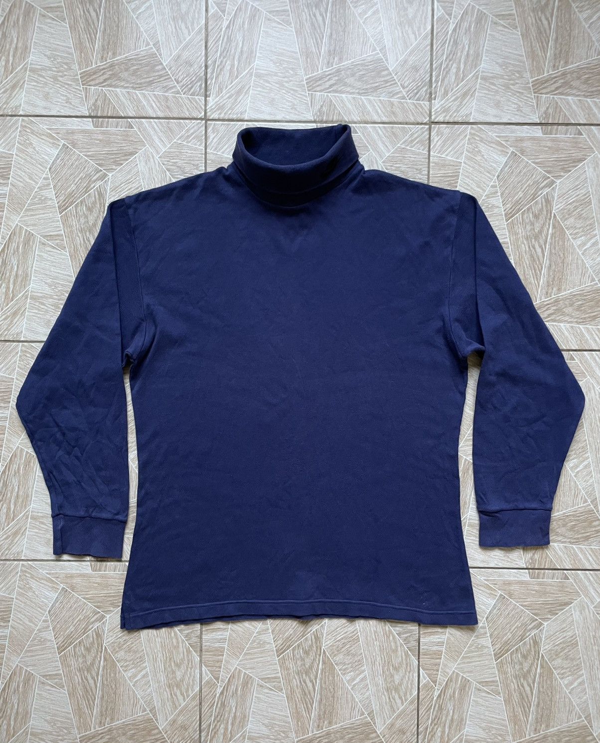 Nike Very Rare Vintage 90s Retro Y2k Nike Logo Swoosh Turtleneck Size US L / EU 52-54 / 3 - 1 Thumbnail