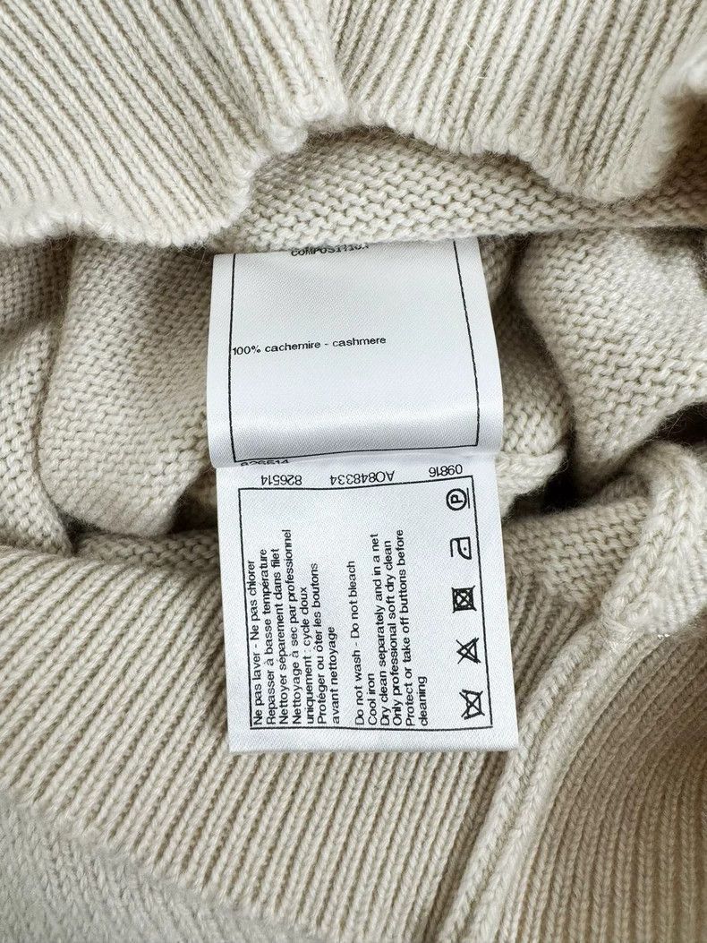 Chanel Chanel Cashmere Knitted Short Sleeve Sweater -2505 Size S / US 4 / IT 40 - 6 Thumbnail