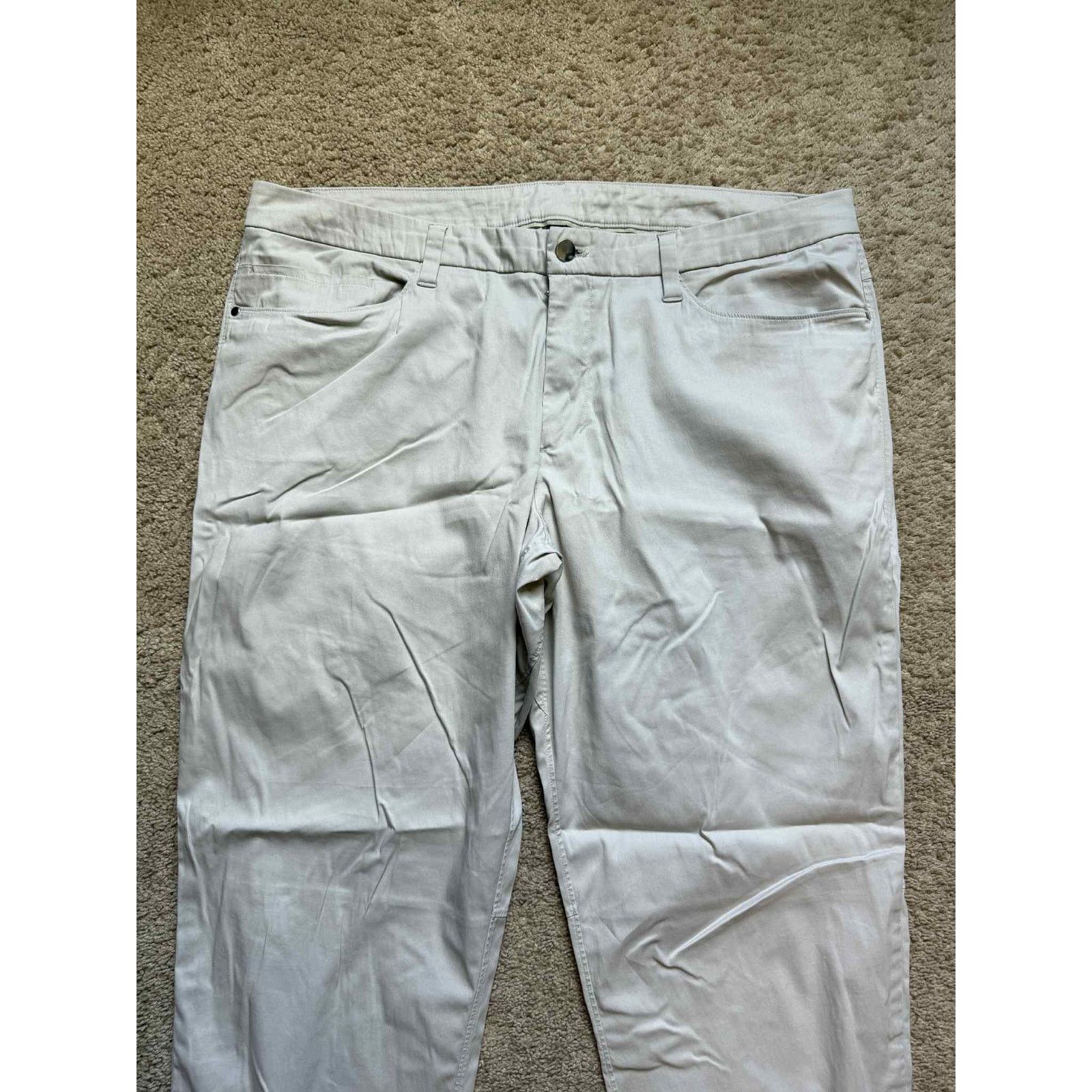 Lululemon Lululemon ABC Classic Fit Warpstreme Chino Pants Tan Mens 36 Size US 36 / EU 52 - 6 Thumbnail