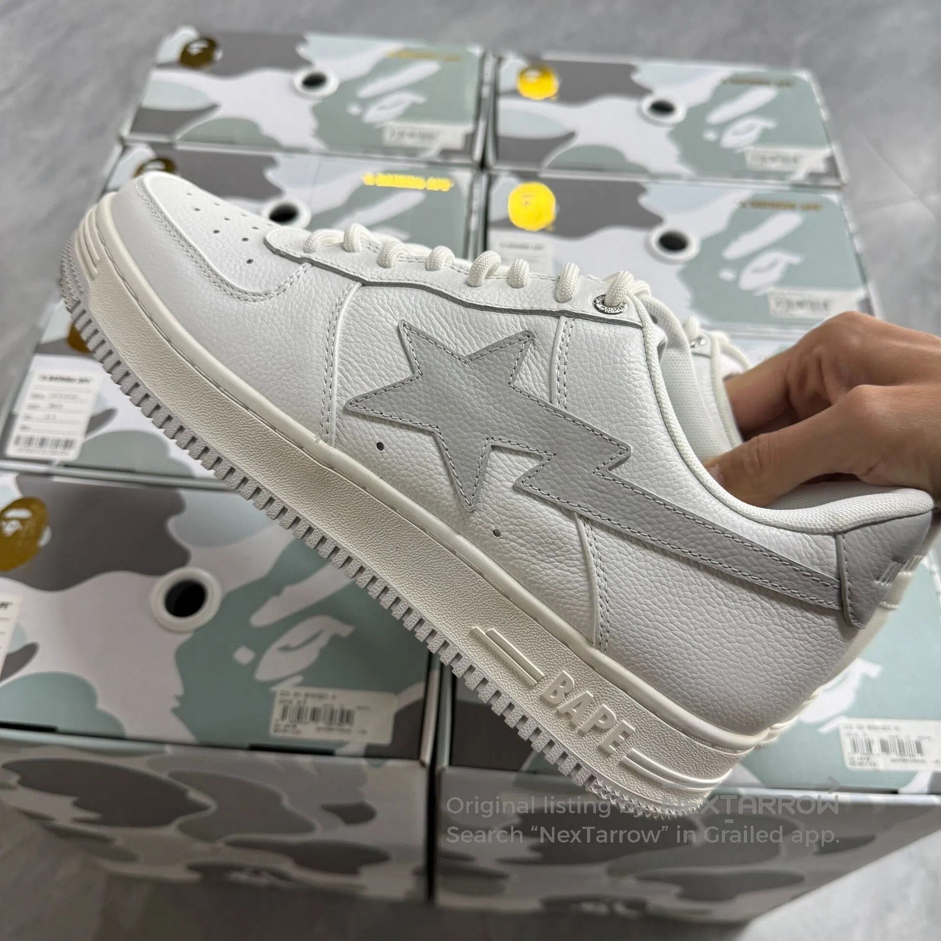Bape JJJJound x BAPE STA Sneakers. Size US 10 / EU 43 - 3 Thumbnail