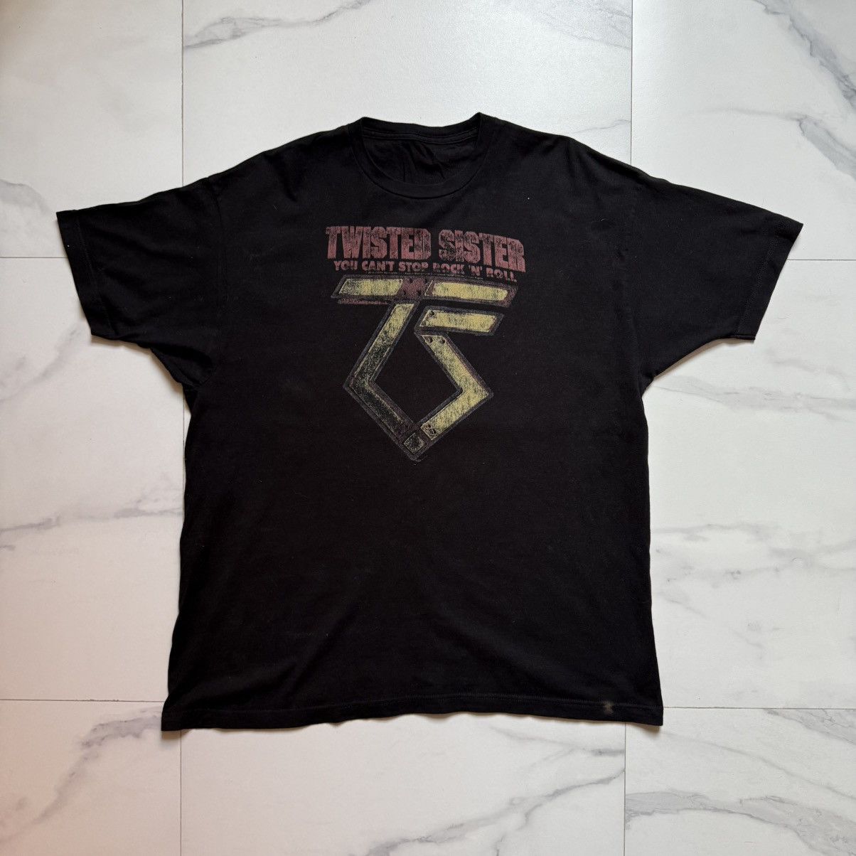 Band Tees × Twisted X Twisted Sister You Can’t Stop Rock & Roll Tee Size US XL / EU 56 / 4 - 2 Thumbnail