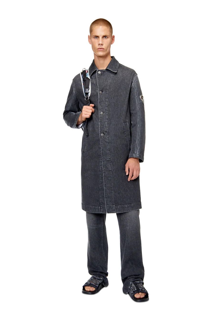 Diesel o1mle0426 D-Roku Long FSC1 Jacket in Gray Size US L / EU 52-54 / 3 - 1 Preview