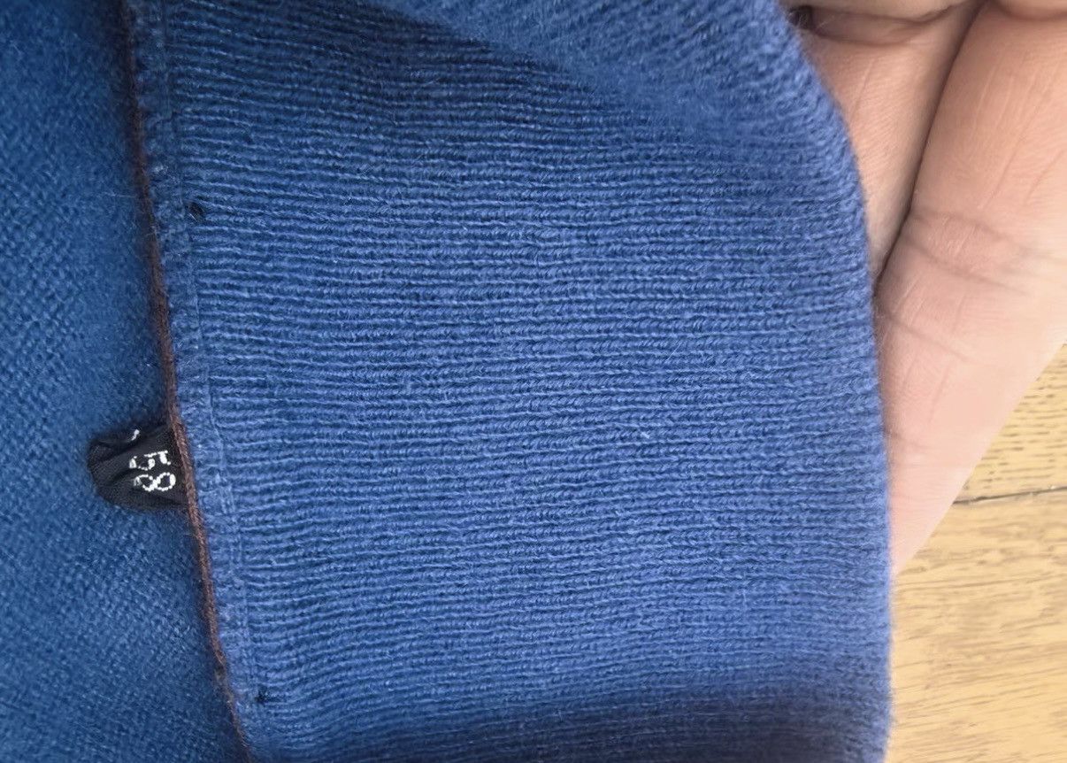 Loro Piana Loro Piana Half-Zip Cashmere Sweater in Blue Size US XL / EU 56 / 4 - 6 Thumbnail