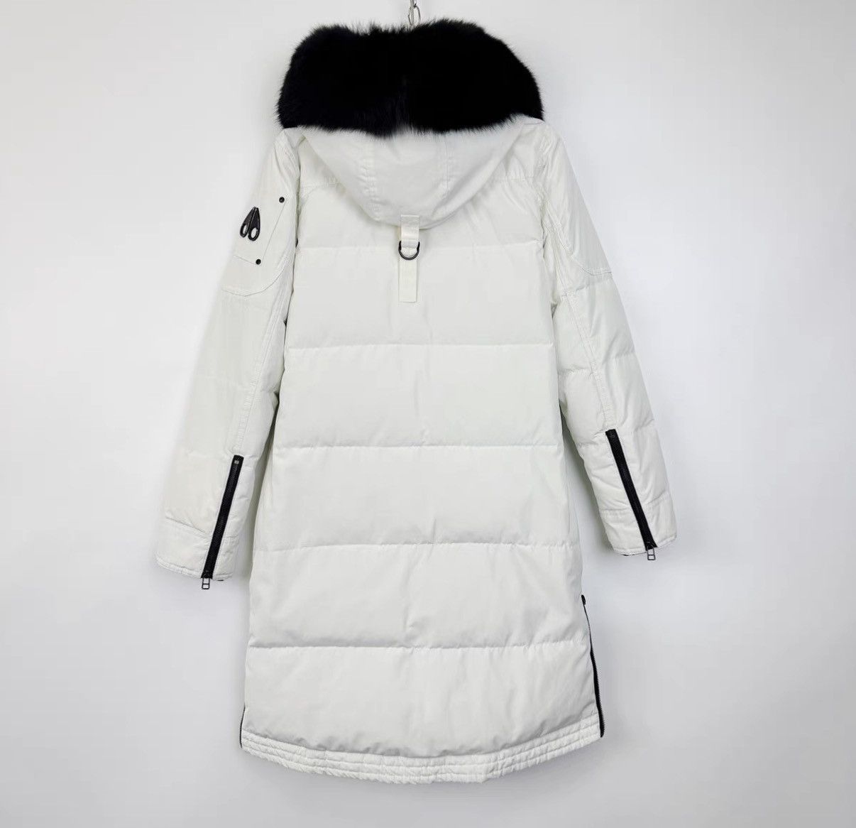 Moose Knuckles Moose Knuckles Multi-Pocket Fur Collar Long Down Jacket K12 Size S / US 4 / IT 40 - 2 Thumbnail