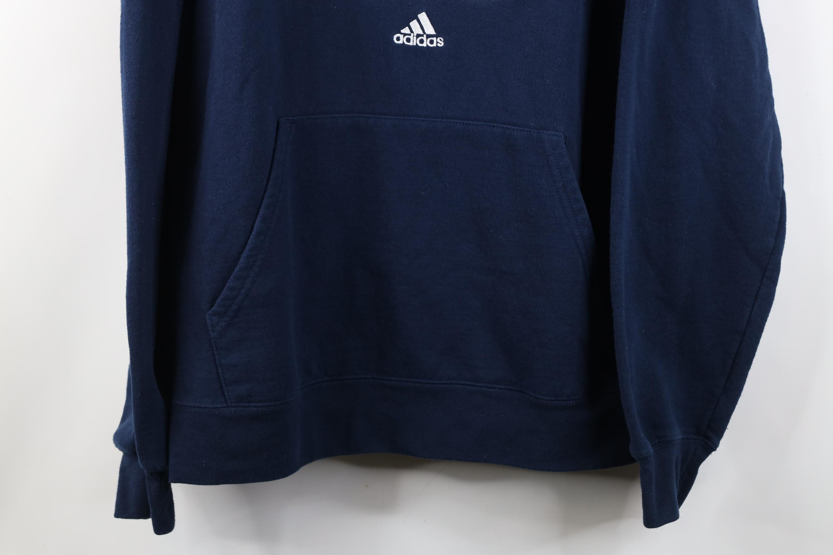Adidas Vintage Y2K Adidas Notre Dame University Hoodie Sweatshirt Size US M / EU 48-50 / 2 - 3 Thumbnail