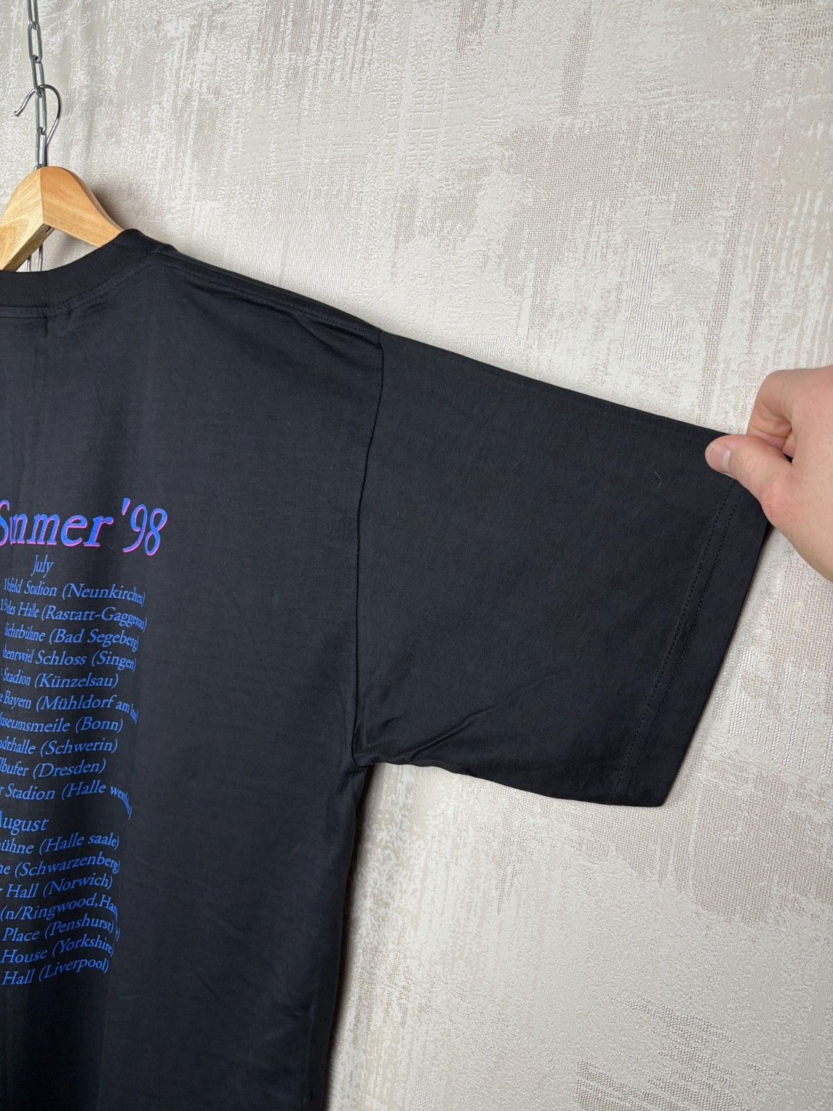 Vintage Vintage Chris de Burgh Summer Tour 1998 T-shirt Size US XL / EU 56 / 4 - 18 Thumbnail