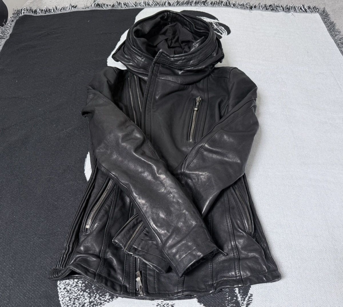 JACKROSE Jack Rose X Luv Maison Bono Leather jacket Size44 Size US S / EU 44-46 / 1 - 3 Thumbnail