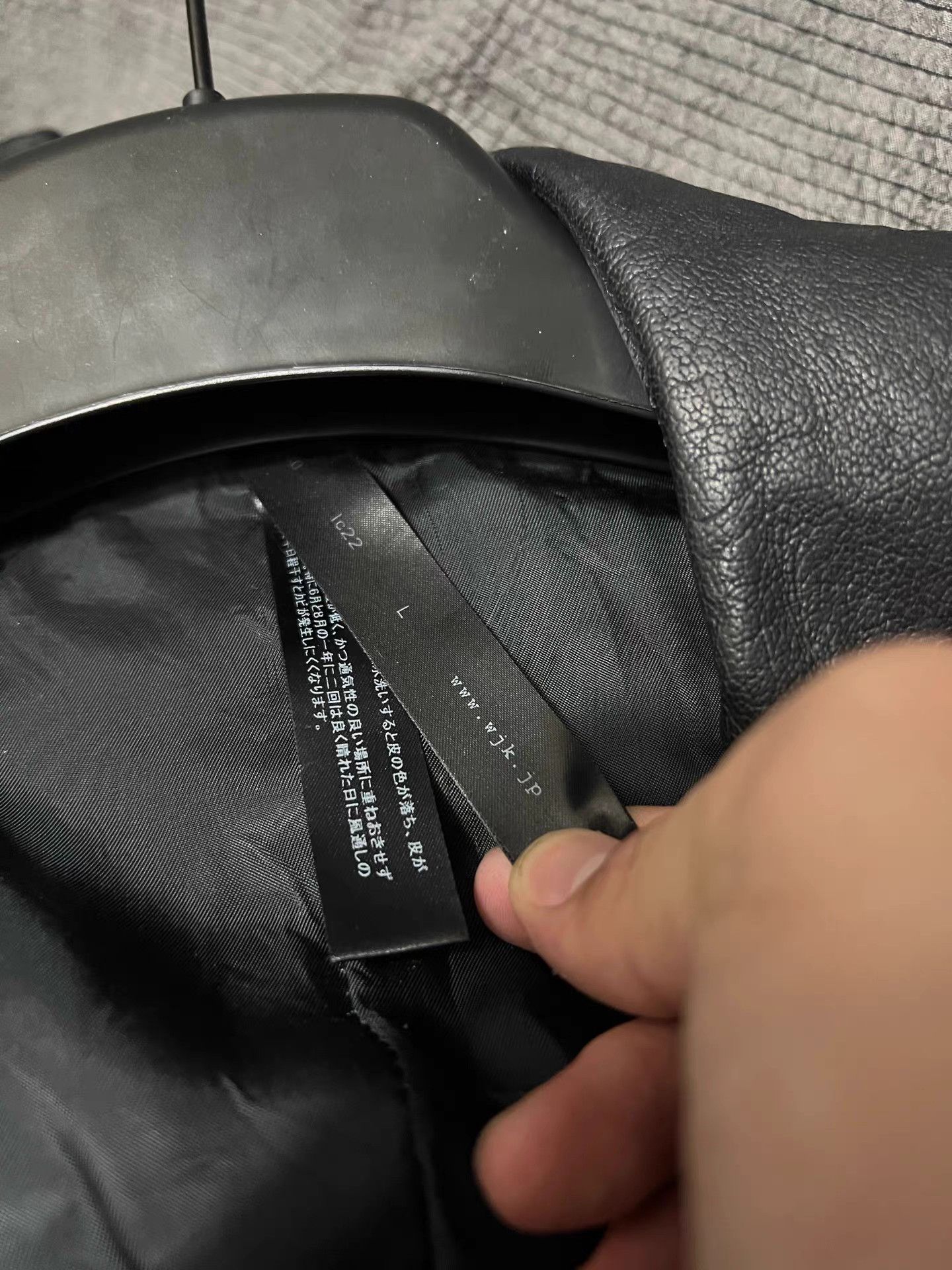 wjk wjk cowhide leather jacket. Size US L / EU 52-54 / 3 - 7 Thumbnail