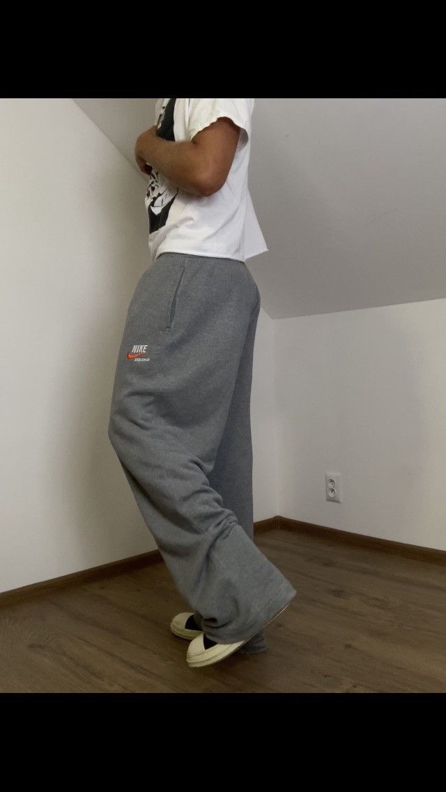 Nike × Vintage Nike baggy wide leg sweatpants balenciaga style Size US 38 / EU 54 - 11 Thumbnail