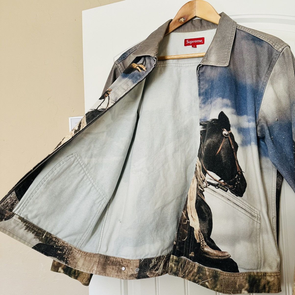 Supreme Supreme Denim Cowboy Jacket Size US M / EU 48-50 / 2 - 5 Thumbnail