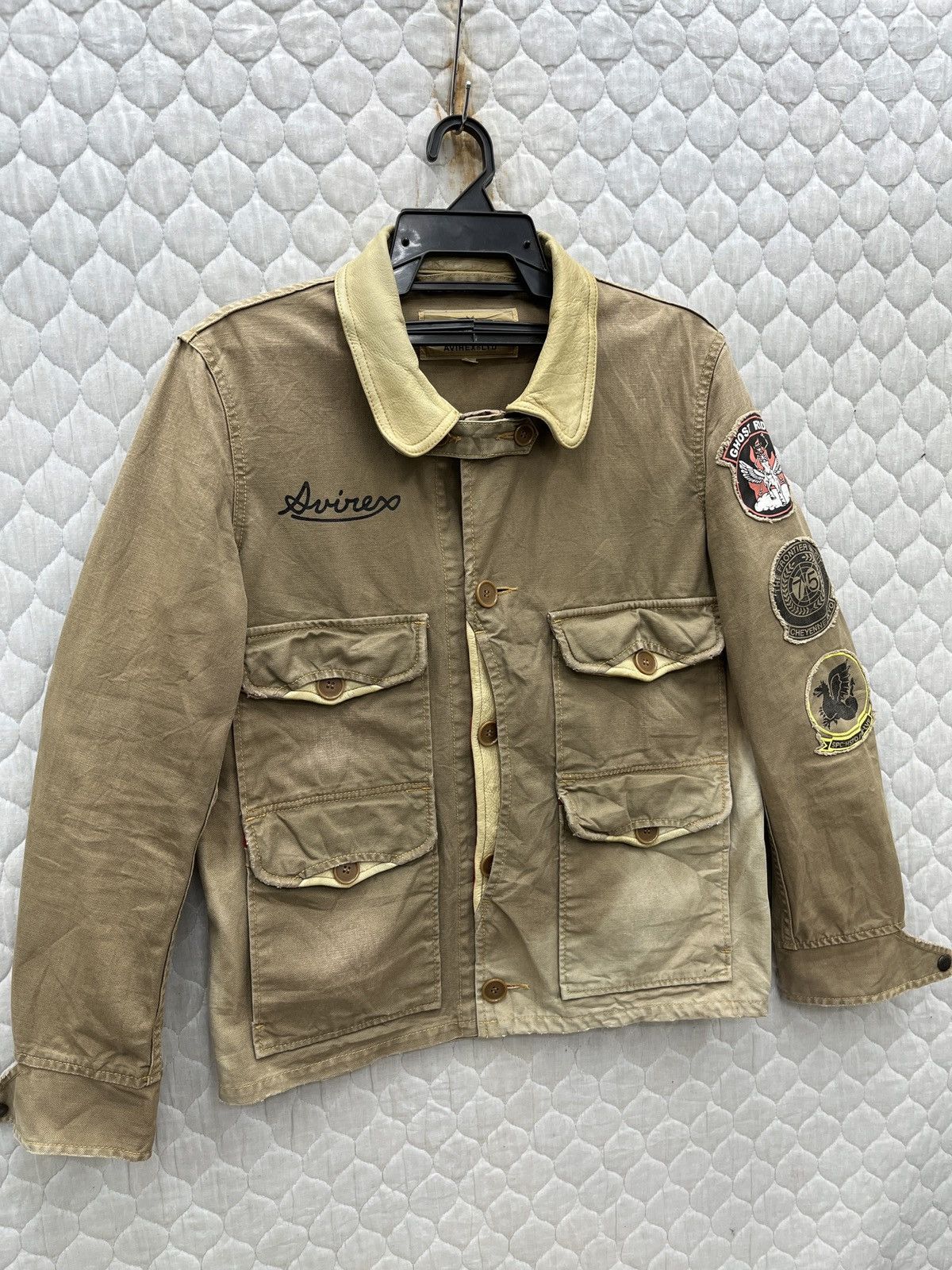 Avirex 🔥🔥🔥STEALS AVIREX MILITARY UTILITY JACKET Size US M / EU 48-50 / 2 - 2 Thumbnail