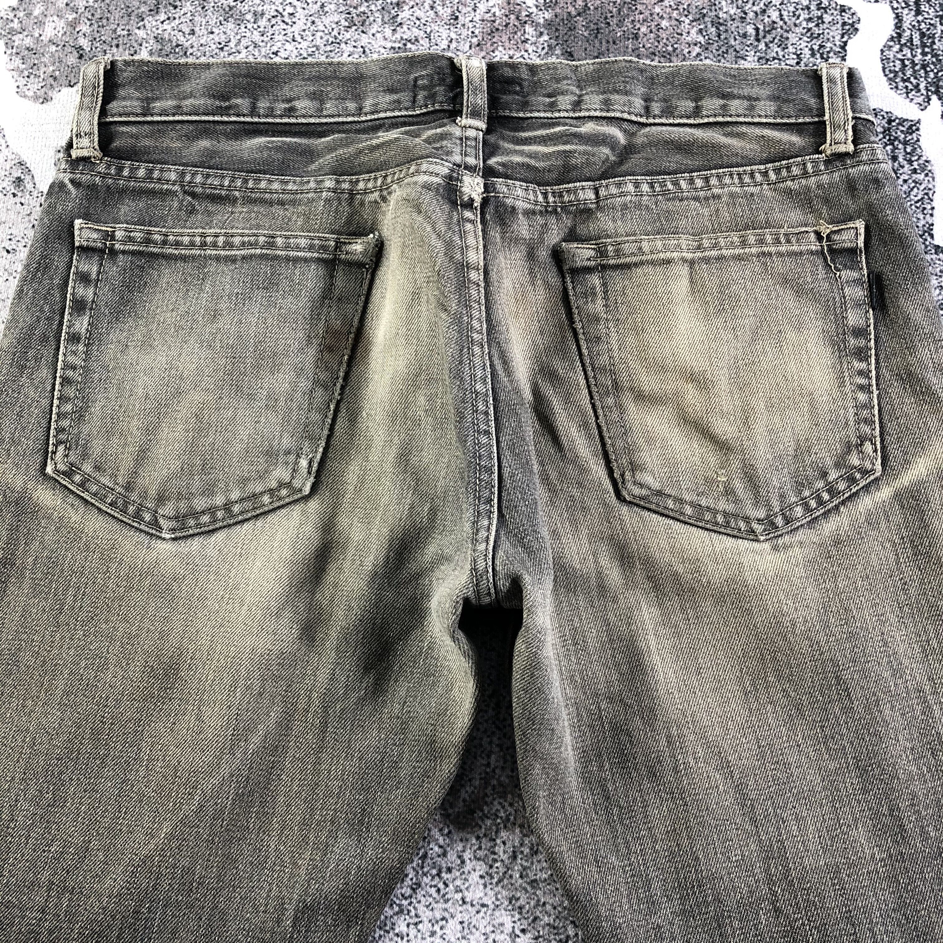 Japanese Brand Spellbound Jeans Rusty Black Denim KJ2493 Size US 30 / EU 46 - 4 Thumbnail