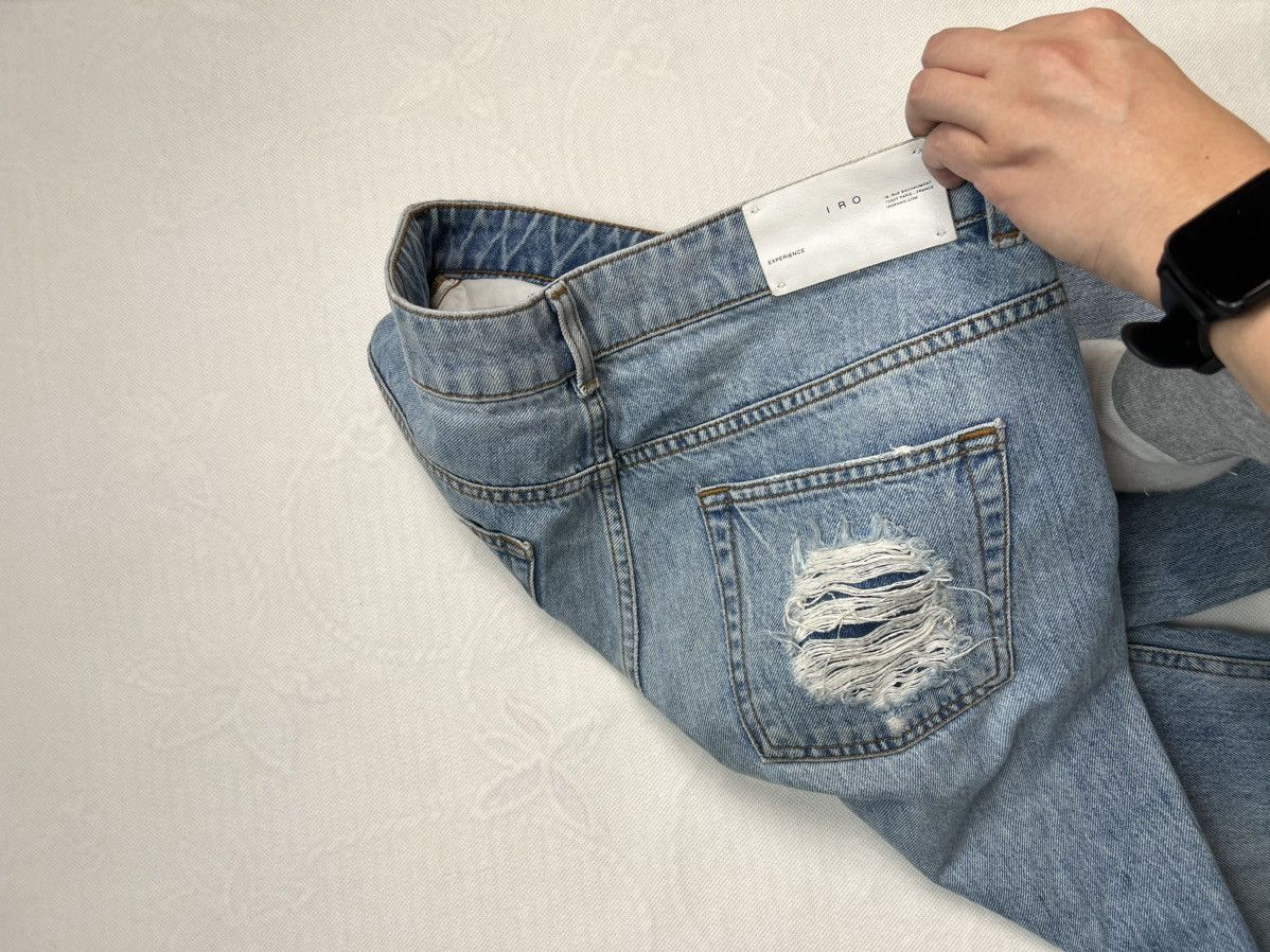 Iro Pants IRO jeans baby blue unisex luxury high end Size US 31 - 4 Thumbnail
