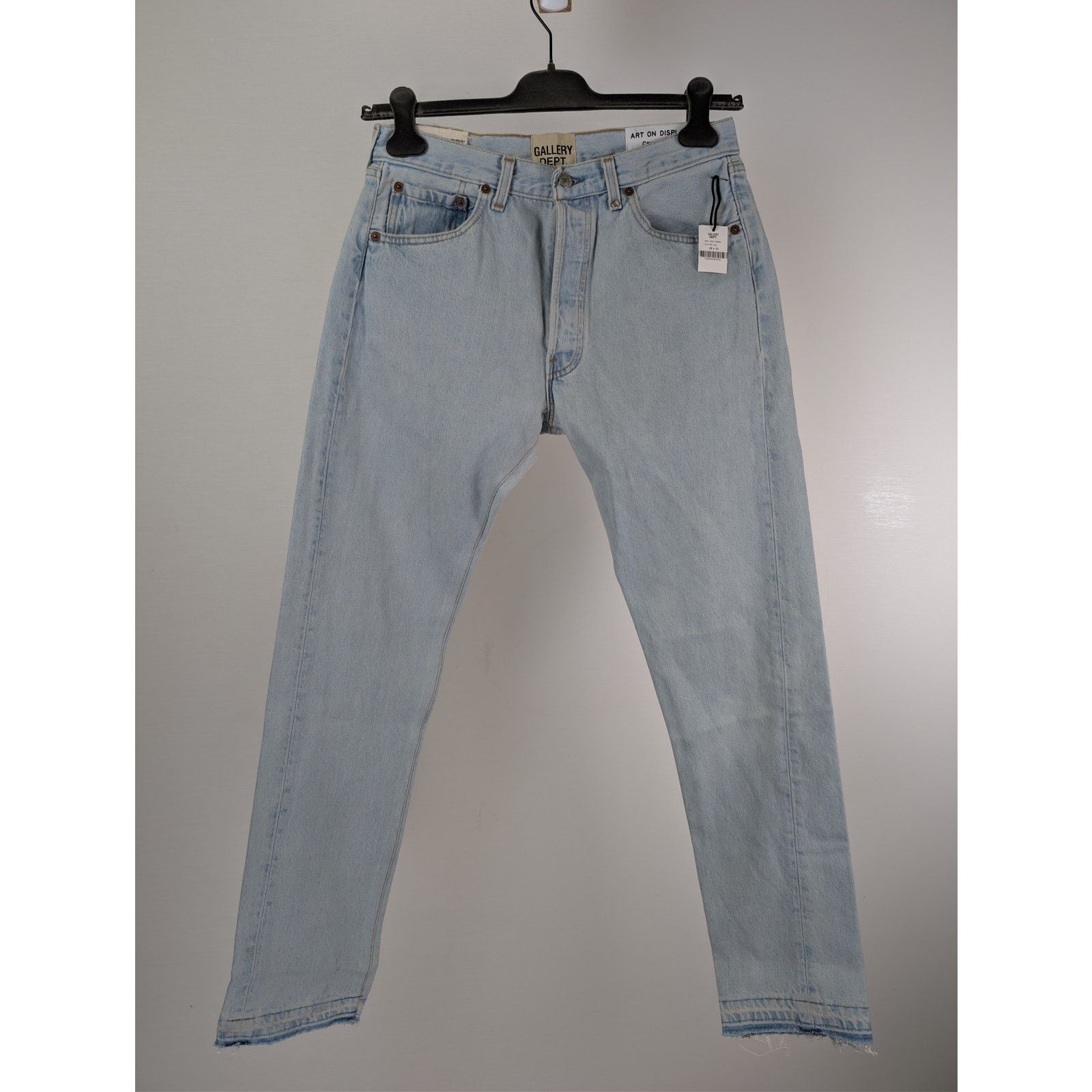 Gallery Dept. o1rshd1 Indigo Denim Jeans in Light Blue Size US 28 / EU 44 - 2 Thumbnail