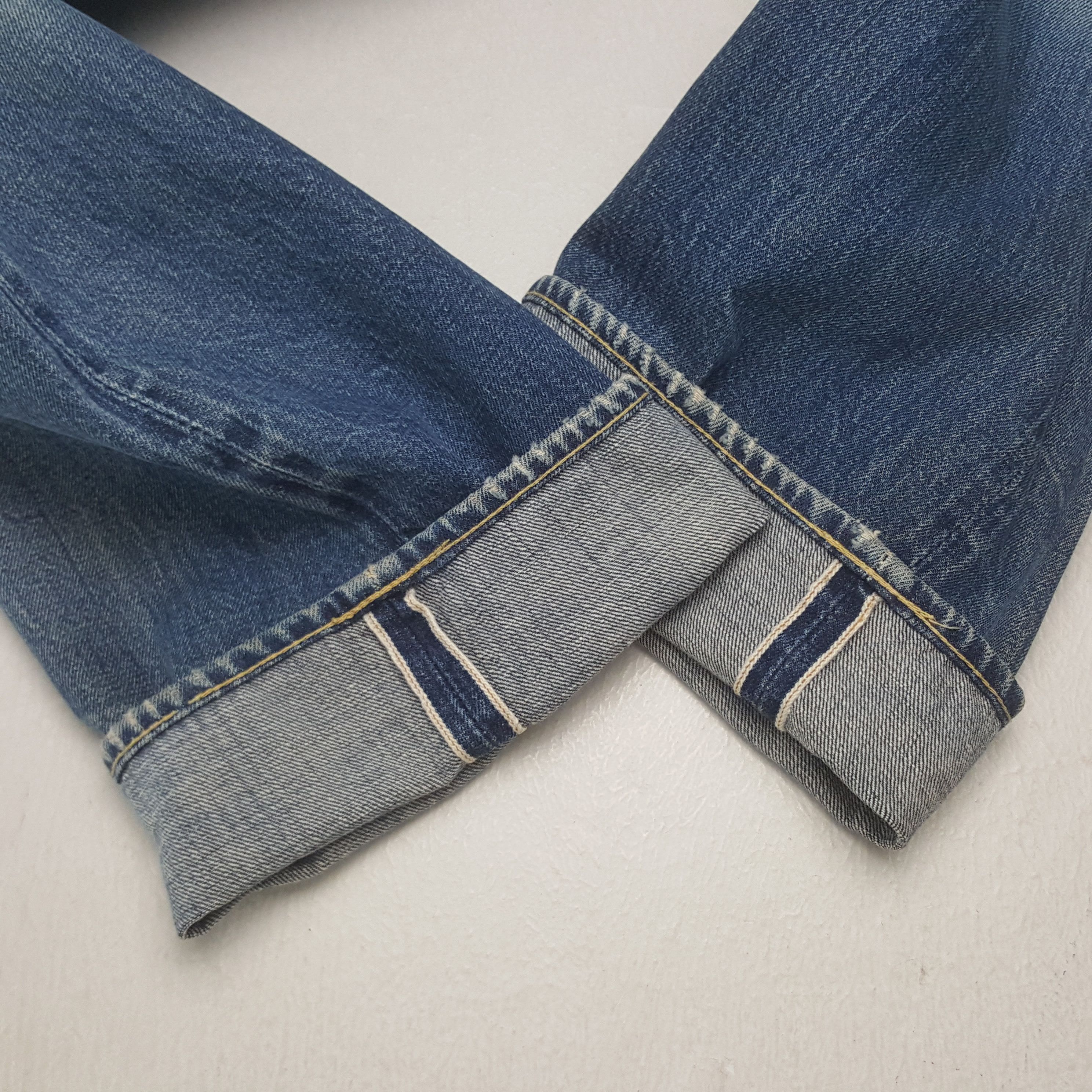 Denime Vintage Denime Selvedge Japanese Denim Jeans RR21 Size US 28 / EU 44 - 14 Thumbnail