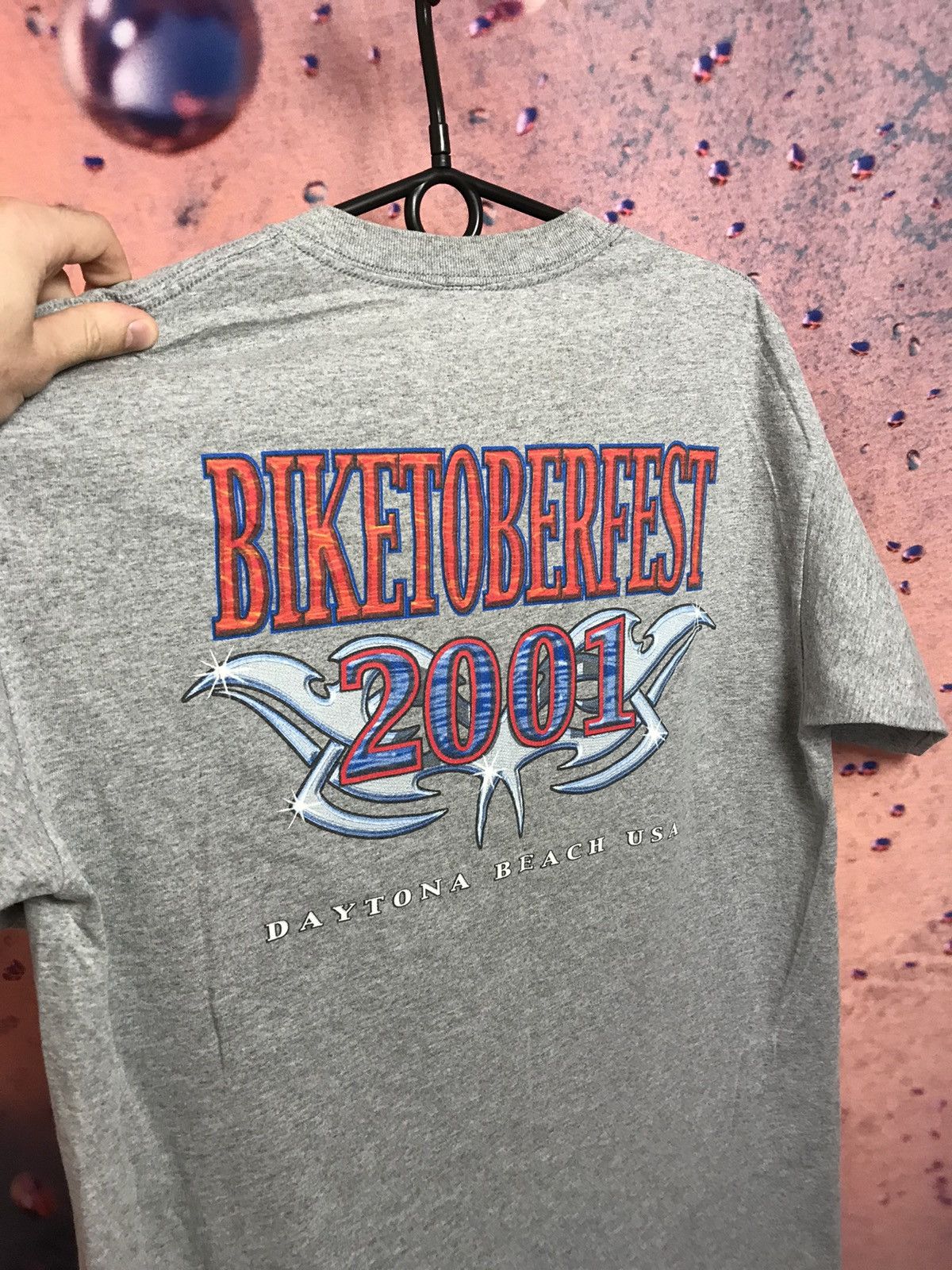 Harley Davidson × Vintage Vintage biketoberfest 2001 streetwear tee Size US L / EU 52-54 / 3 - 4 Thumbnail
