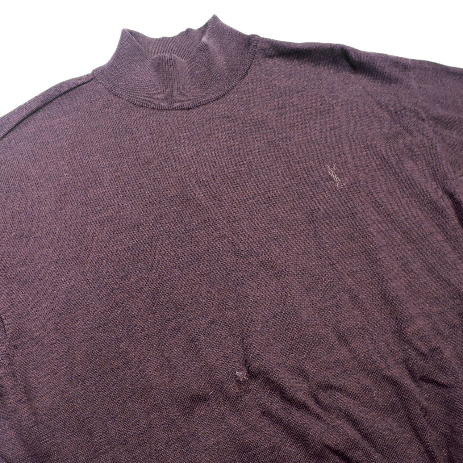 Yves Saint Laurent YSL SMALL LOGO SWEATSHIRT Size US M / EU 48-50 / 2 - 7 Thumbnail