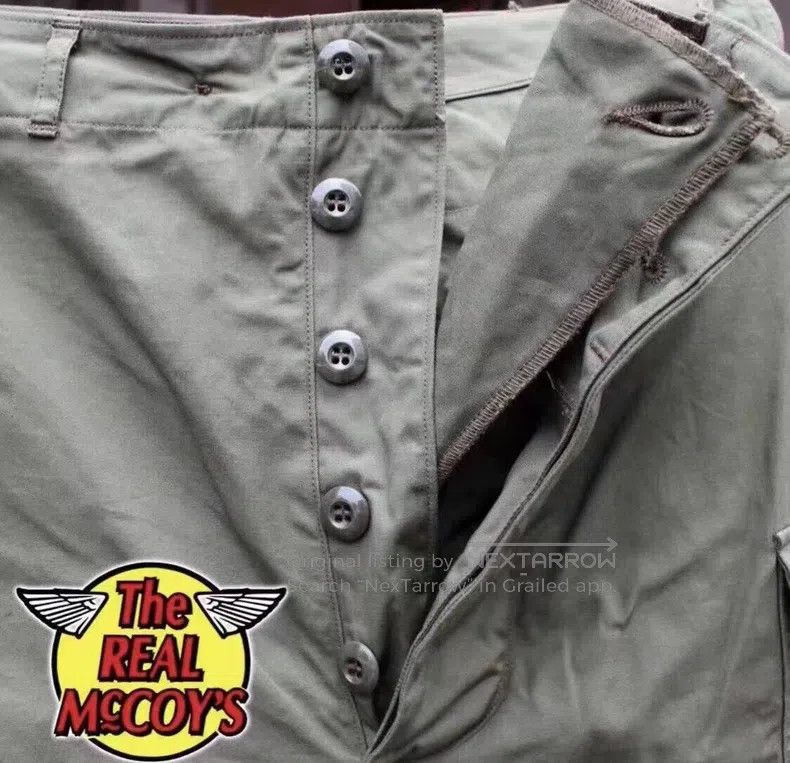 The Real McCoy's The Real McCoys Thin material M65 military pants Size US 30 / EU 46 - 4 Thumbnail