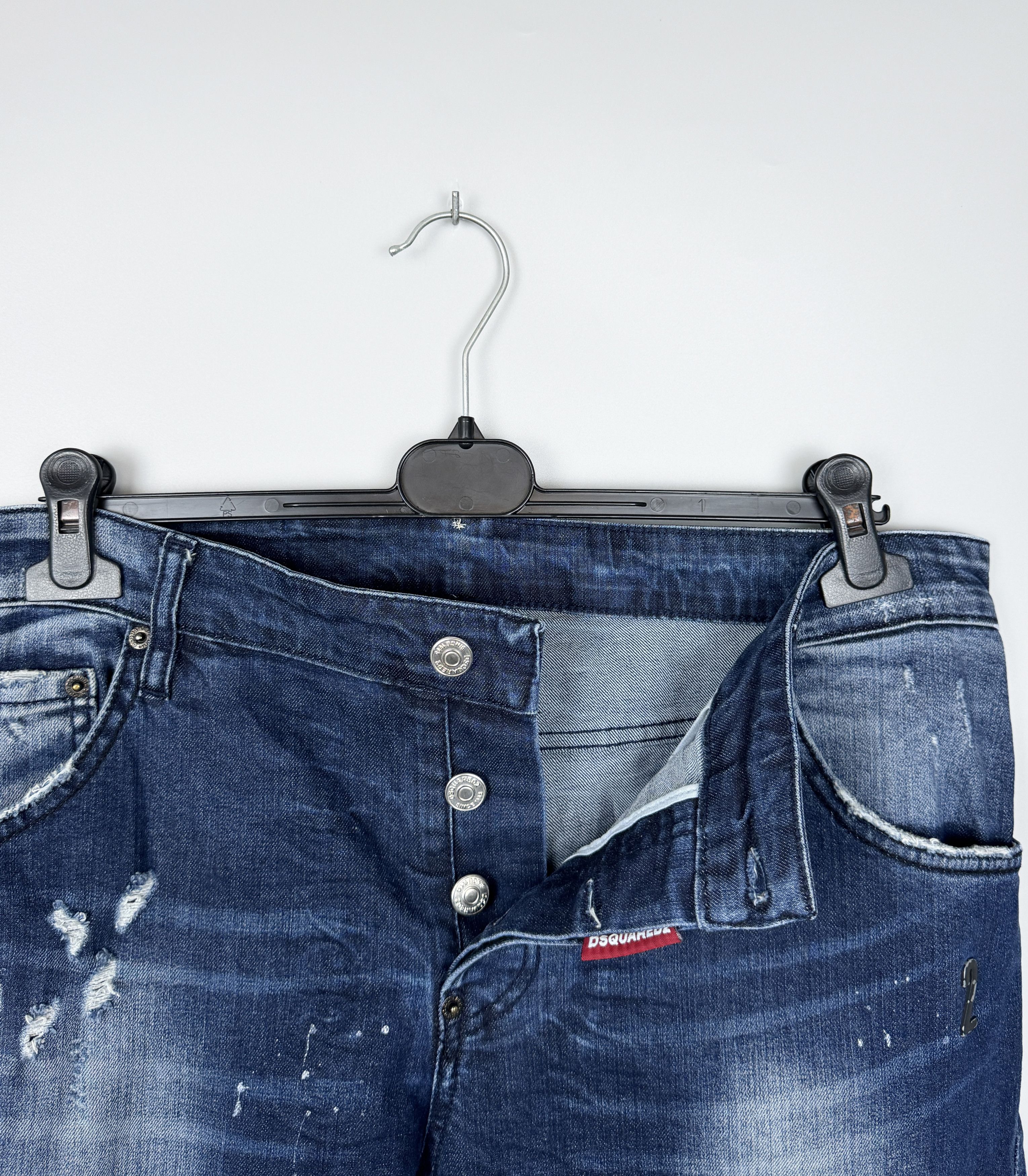 Dsquared2 Dsquared2 Distressed Western Denim Jeans Made Italy Size 52 Size US 36 / EU 52 - 10 Thumbnail