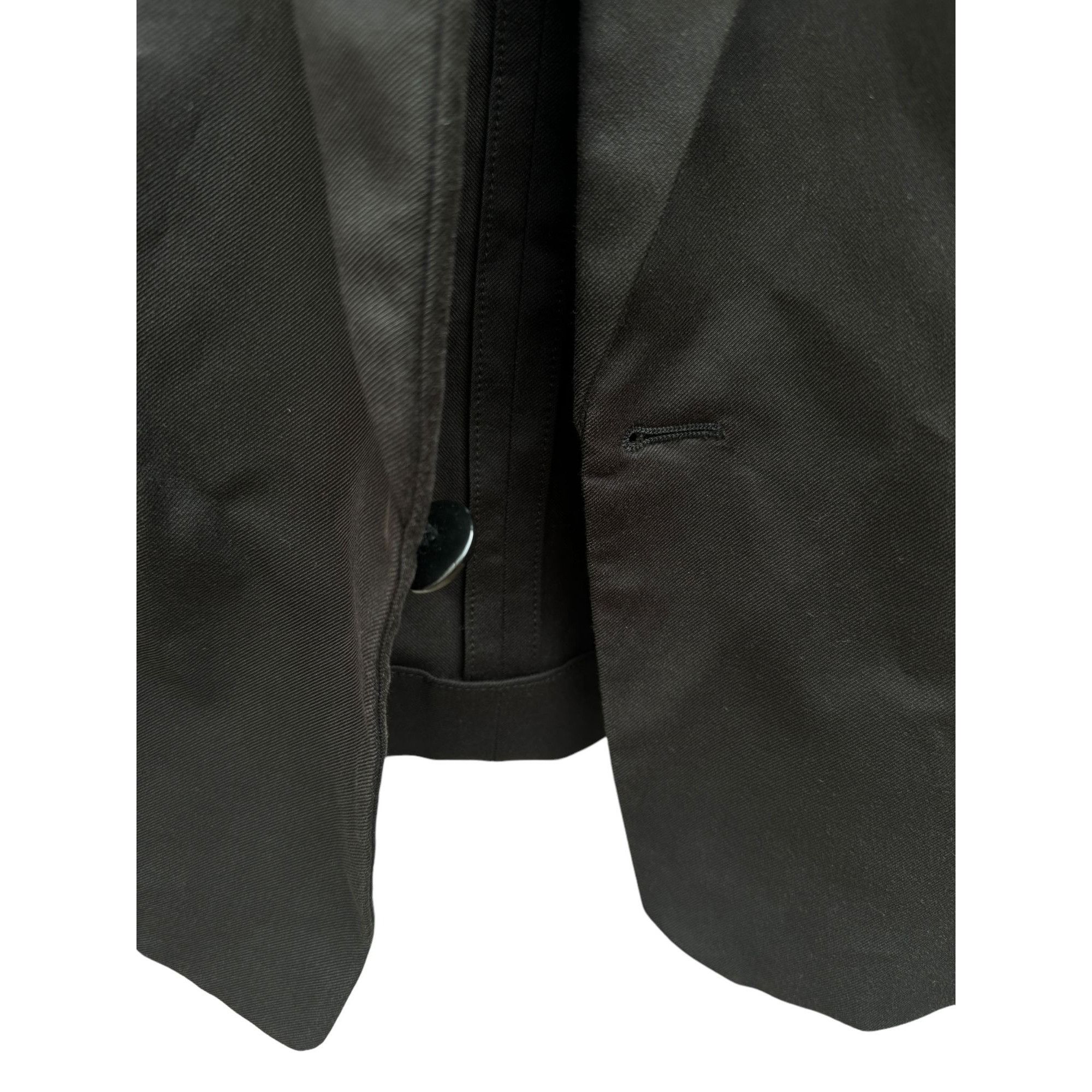 Maison Margiela SS 2008 Black Blazer Jacket with Inverted Collar Size XS / US 0-2 / IT 36-38 - 5 Thumbnail