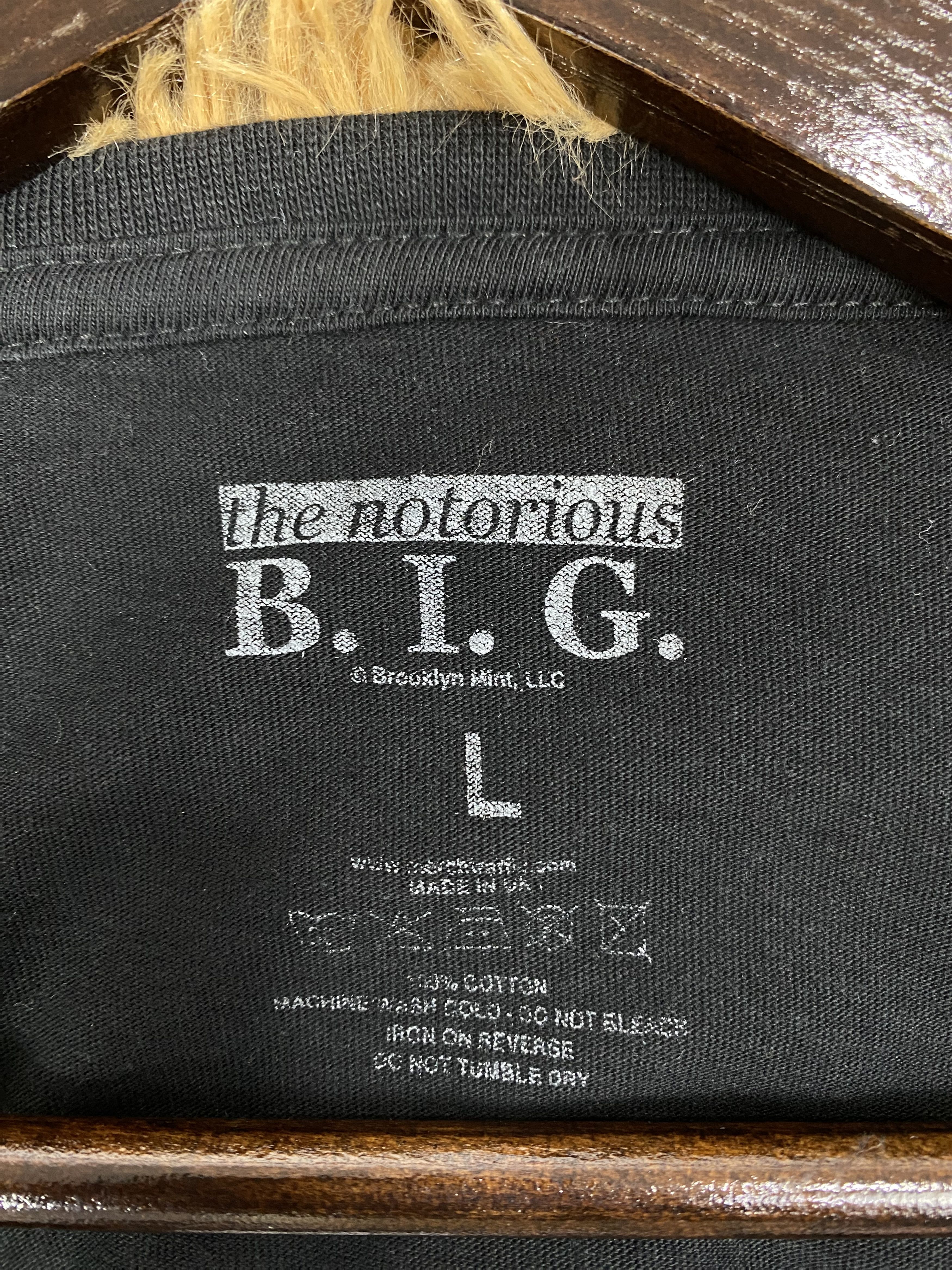 Band Tees Vintage The Notorious BIG Shorts Sleeve T-Shirts PT0095 Size US L / EU 52-54 / 3 - 7 Thumbnail