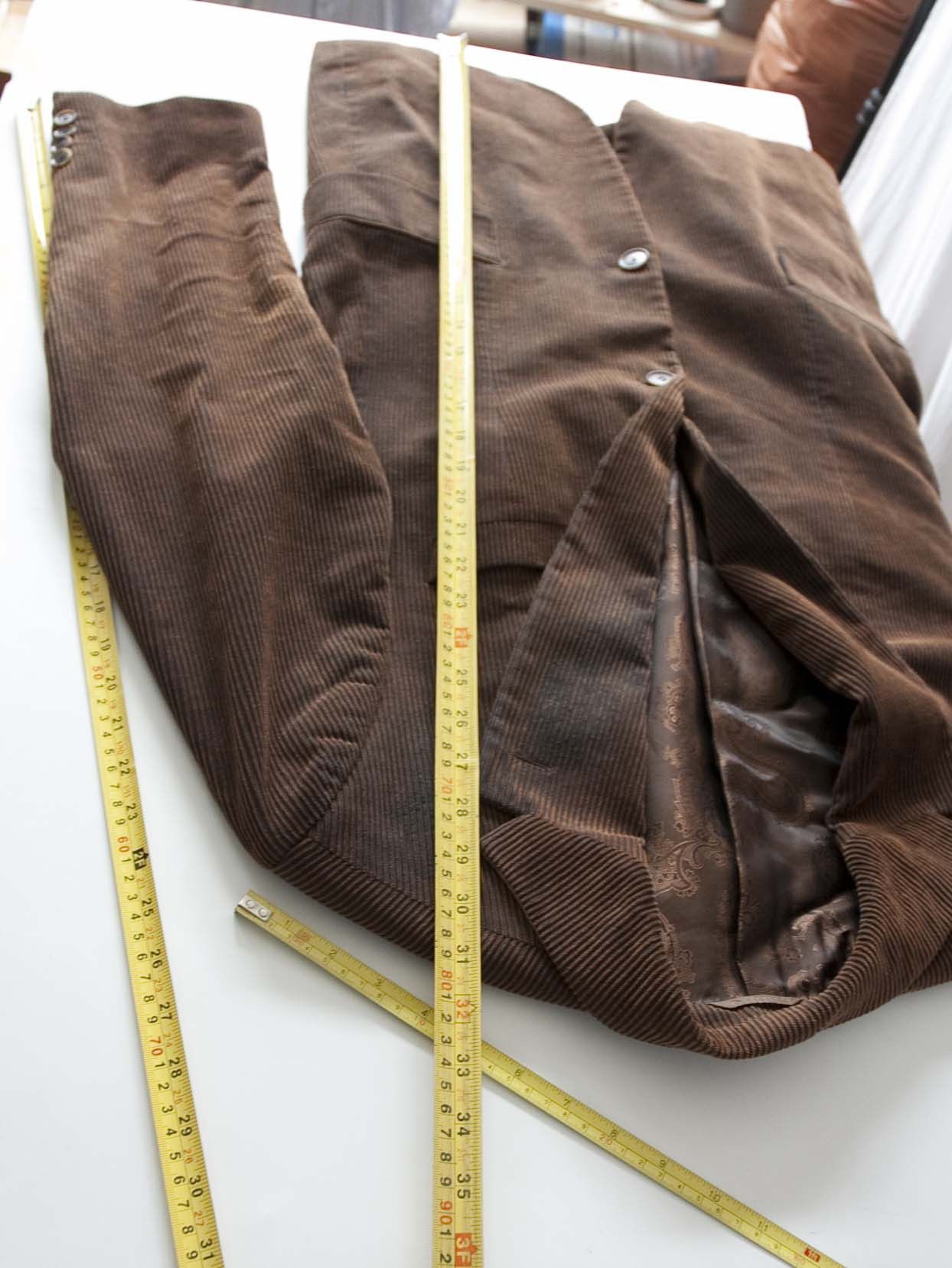 Hugo Boss Hugo Boss Jacket Maselli Corduroy Size 48IT /38US Brown Size 38R - 7 Thumbnail