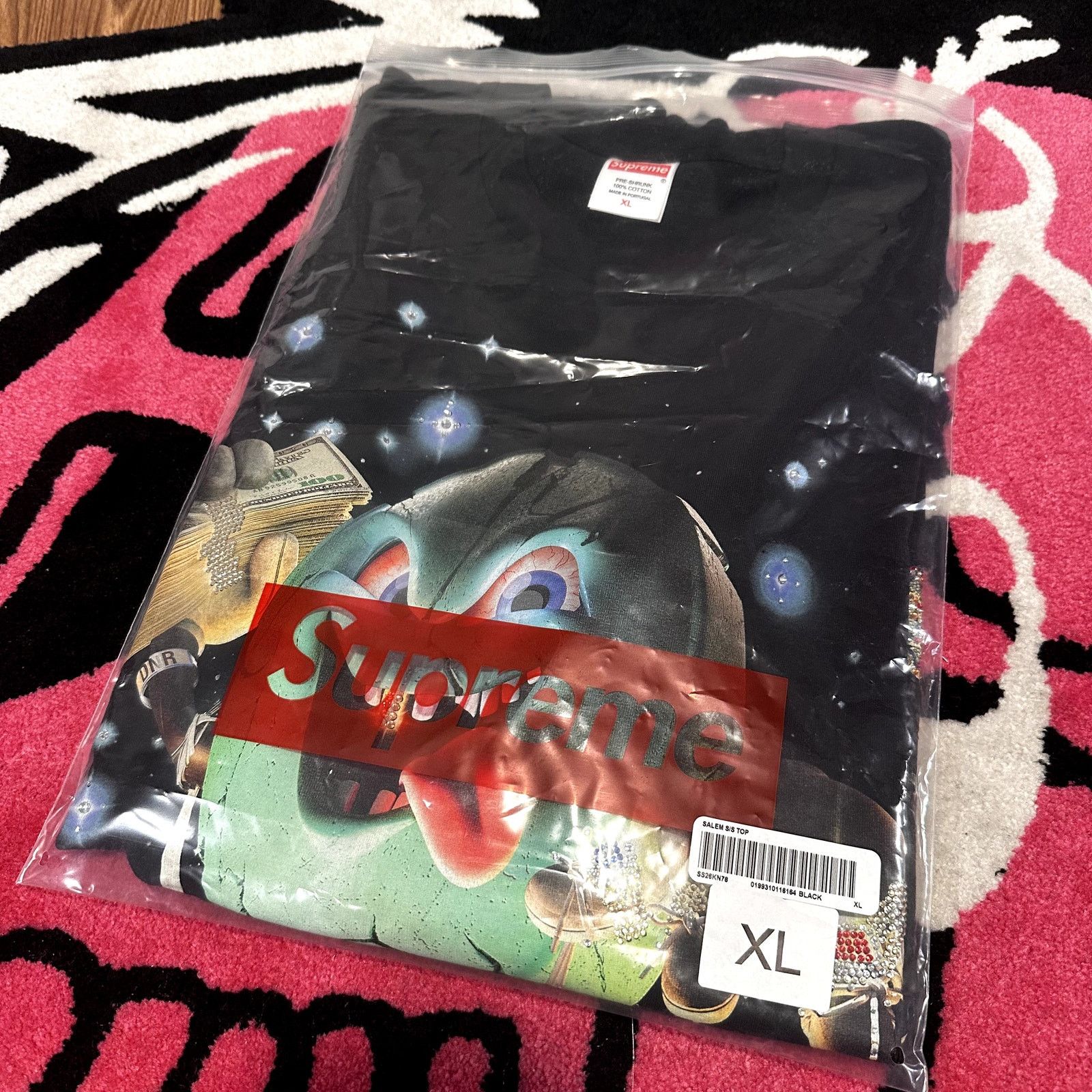 Supreme Supreme SALEM S/S Top – Black – X-Large – Brand New Size US XL / EU 56 / 4 - 10 Thumbnail