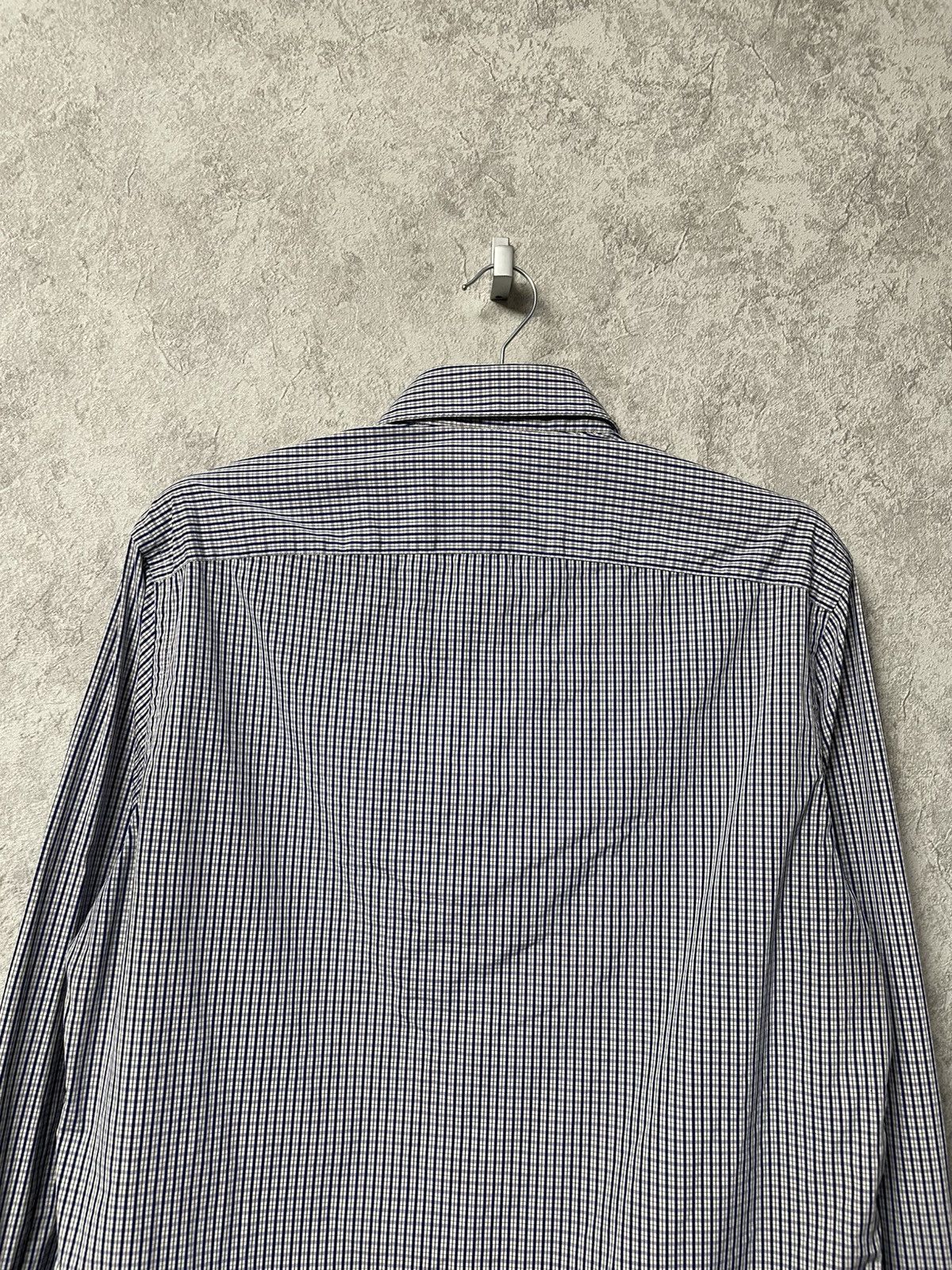 Louis Vuitton Louis Vuitton Checkered Logo Long Sleeve Shirt Size US M / EU 48-50 / 2 - 18 Thumbnail