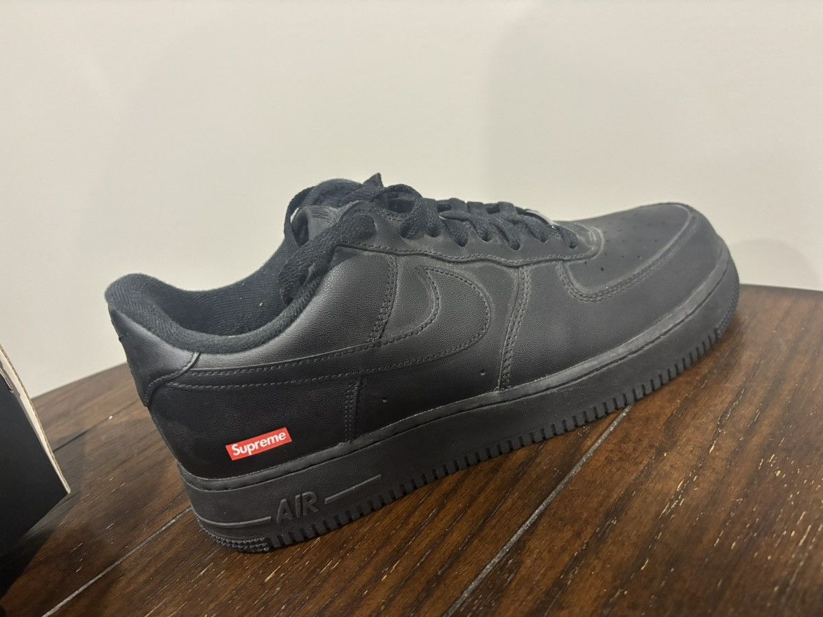 Nike × Supreme Supreme AF1 Black Size US 11 / EU 44 - 3 Thumbnail