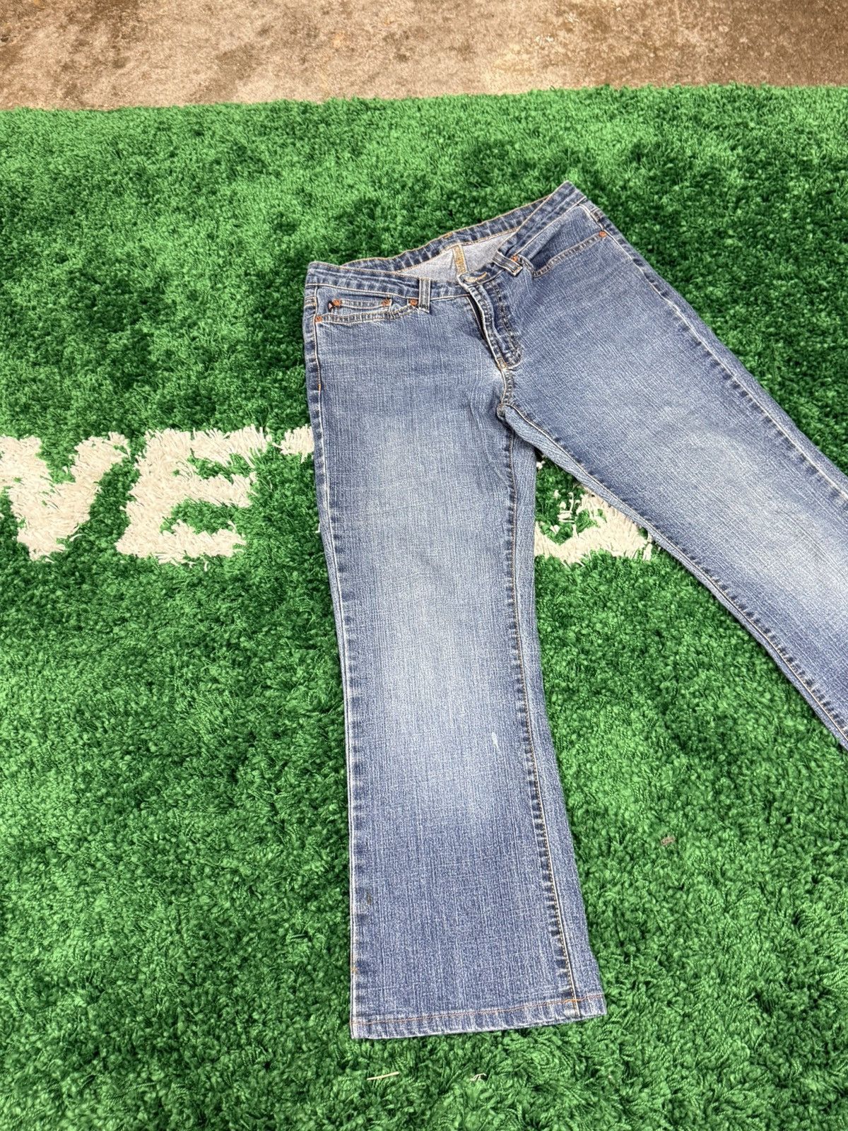 Ralph Lauren Vintage 90s Polo Jeans Company Ralph Lauren Denim 29 x 27 Size 29" - 3 Thumbnail