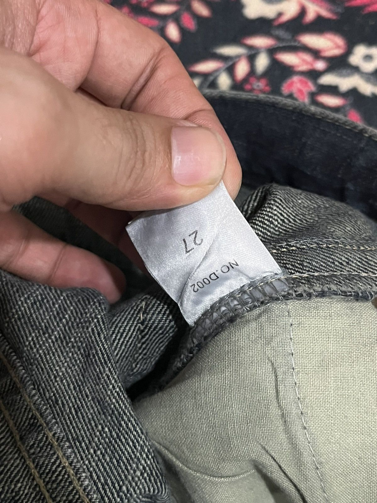 If Six Was Nine Japanese Brand Cook Cracked Washed Distressed Flare Jeans Size 30" / US 8 / IT 44 - 15 Thumbnail
