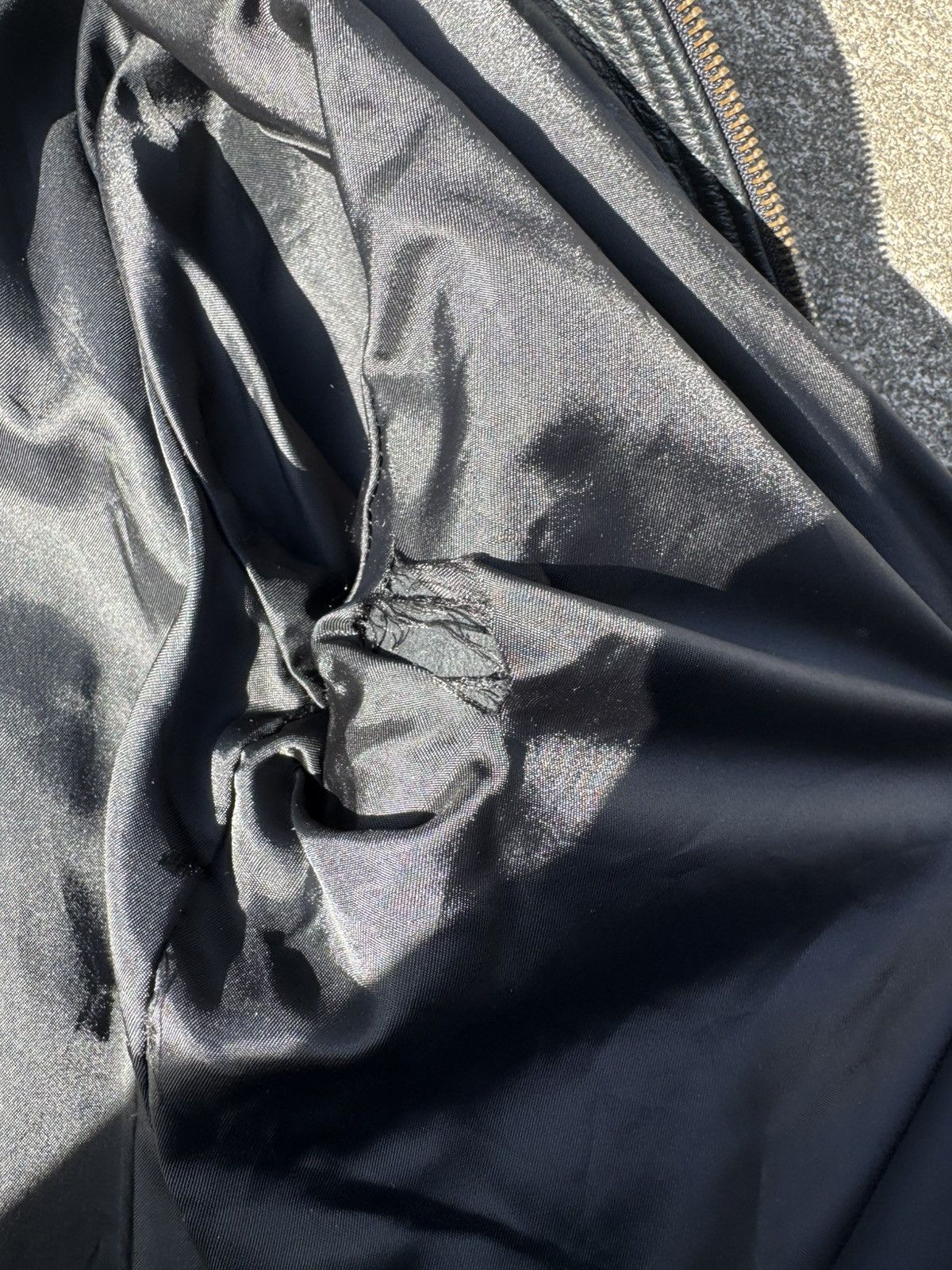 Vintage Vintage Black leather Jacket. Size US L / EU 52-54 / 3 - 6 Thumbnail