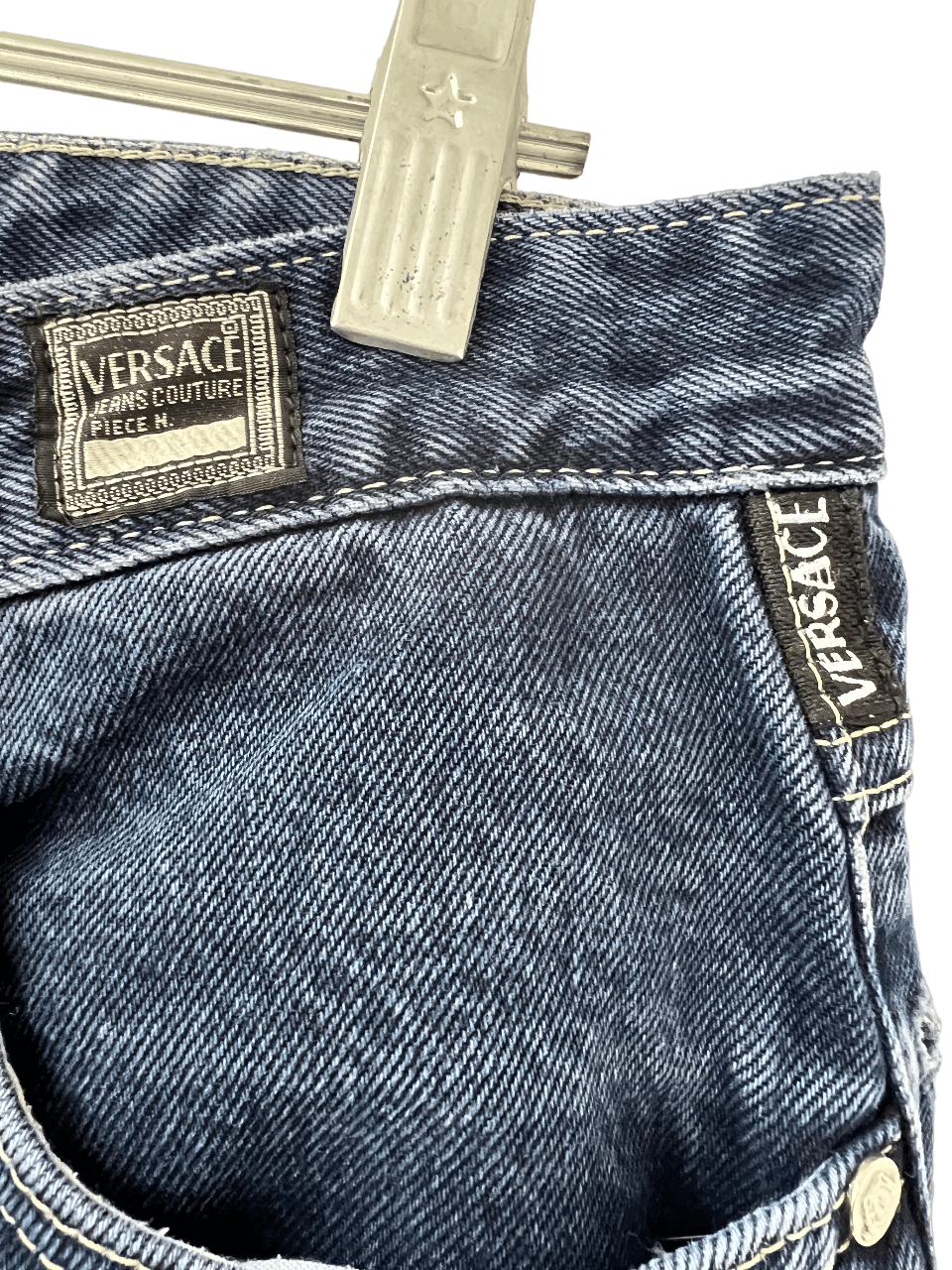 Versace vintage Versace Denim Jeans 2us Size 26" / US 2 / IT 38 - 3 Thumbnail