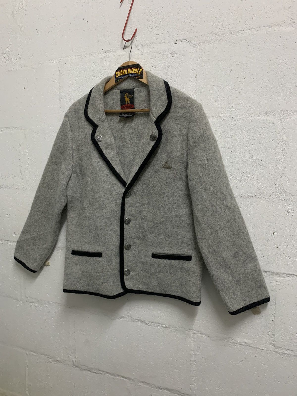 Japanese Brand × Vintage Steinbock Austria Boiled Wool Jacket Size M / US 6-8 / IT 42-44 - 2 Thumbnail