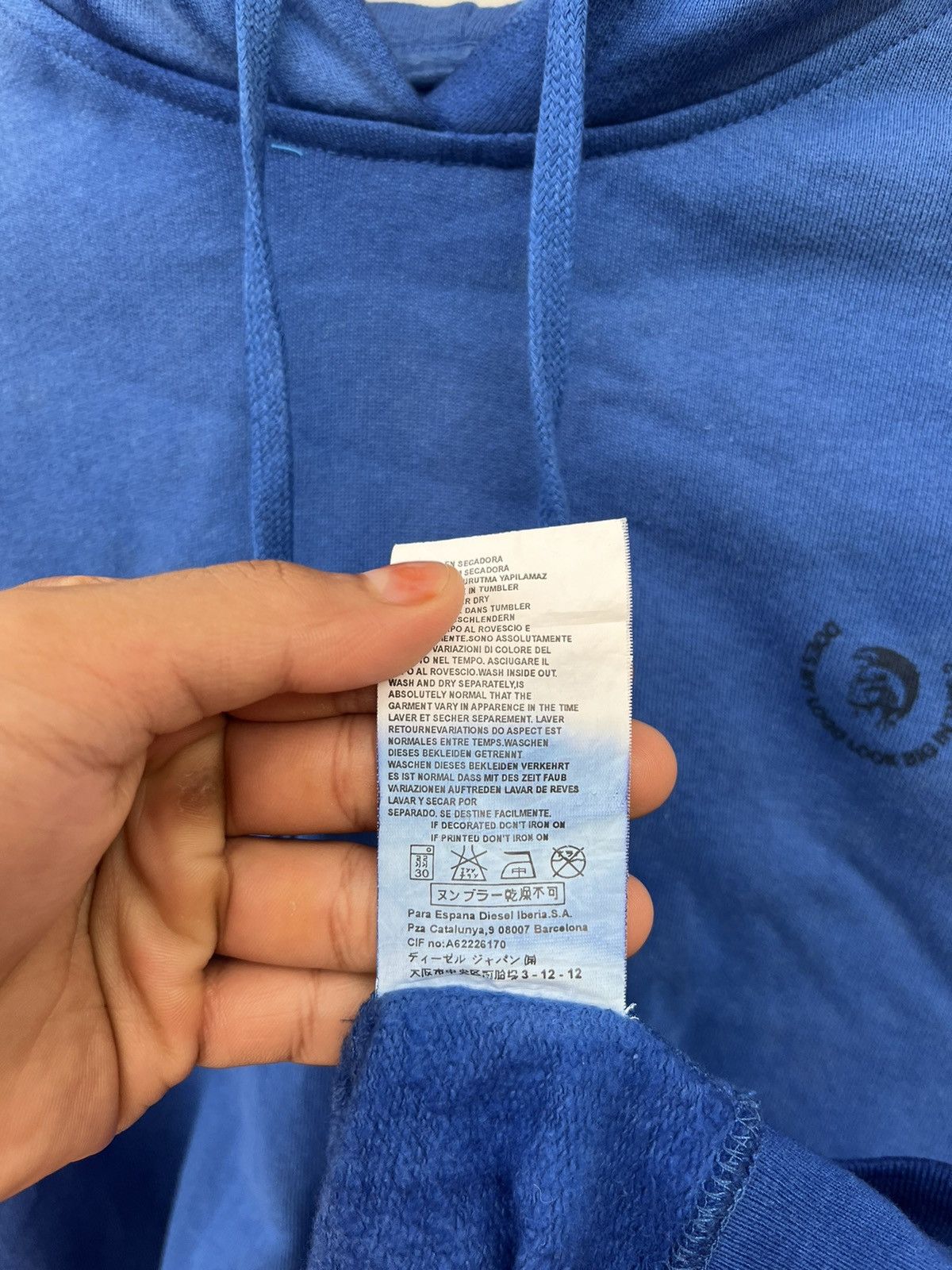 Diesel Diesel Industry ‘Heavily Branded Years’ Hoodie Size US S / EU 44-46 / 1 - 7 Thumbnail