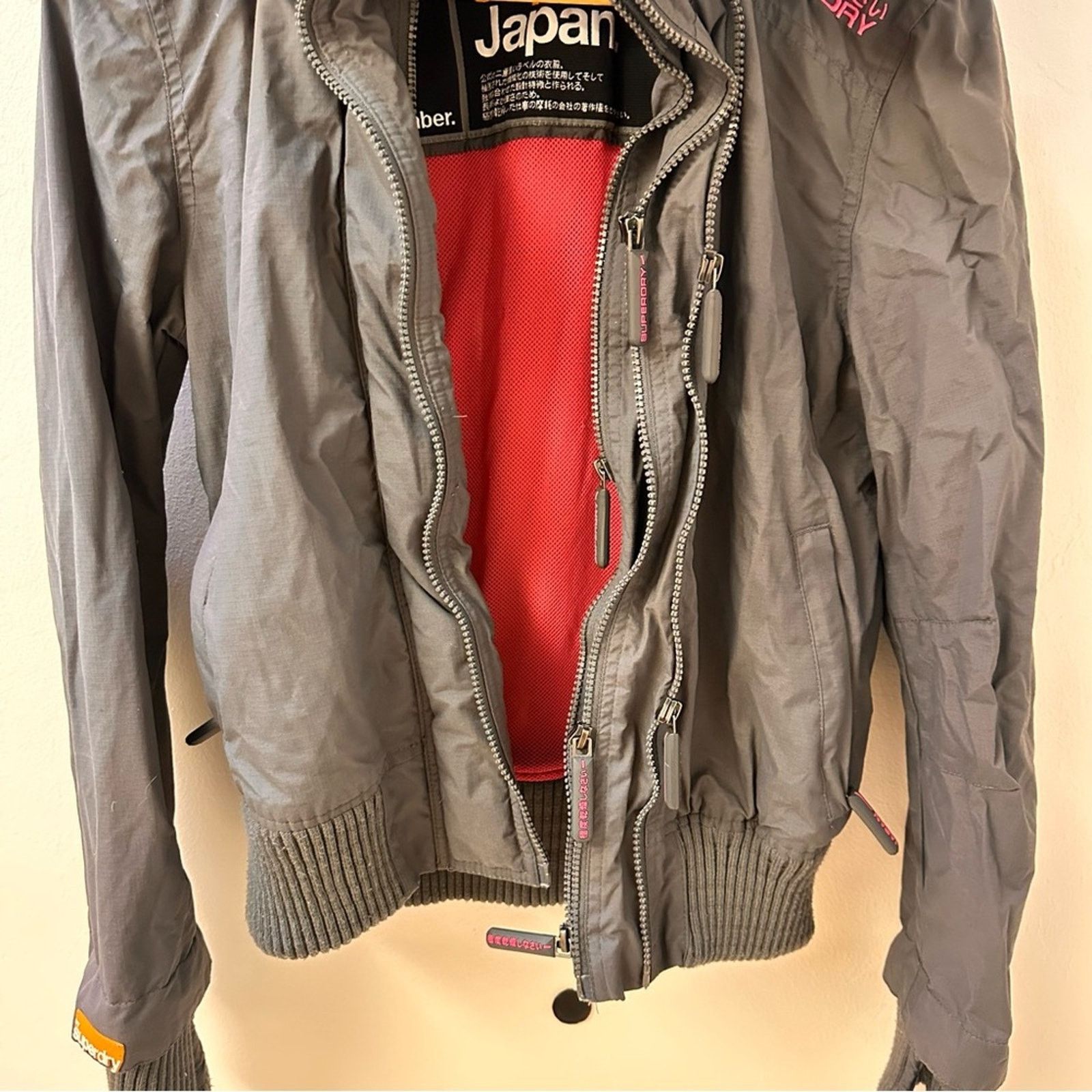 Superdry Superdry Women’s The Windbomber Jacket - Gray - Small Size S / US 4 / IT 40 - 4 Thumbnail