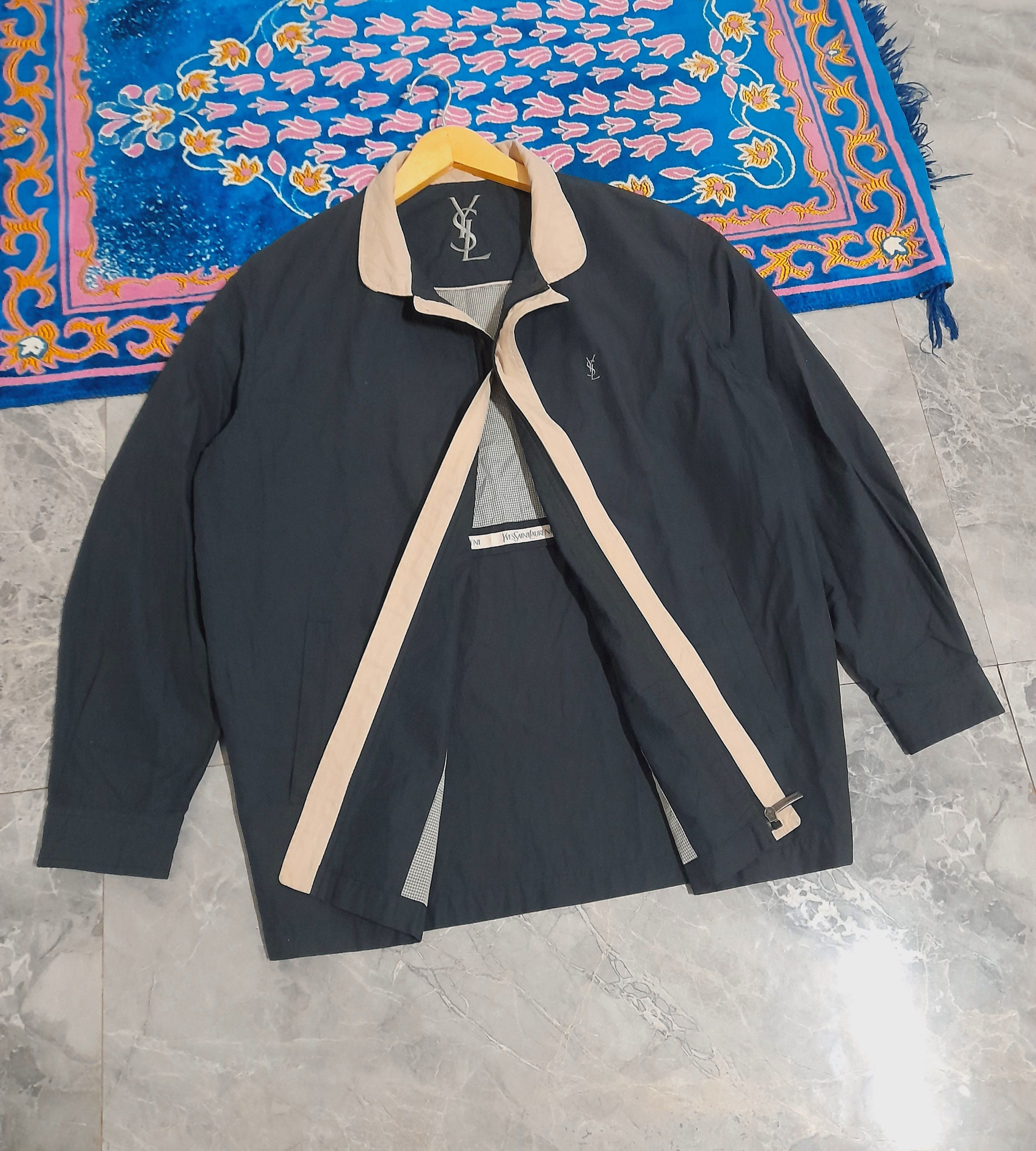 Vintage × Ysl Pour Homme × Yves Saint Laurent ?dark navy? yves 