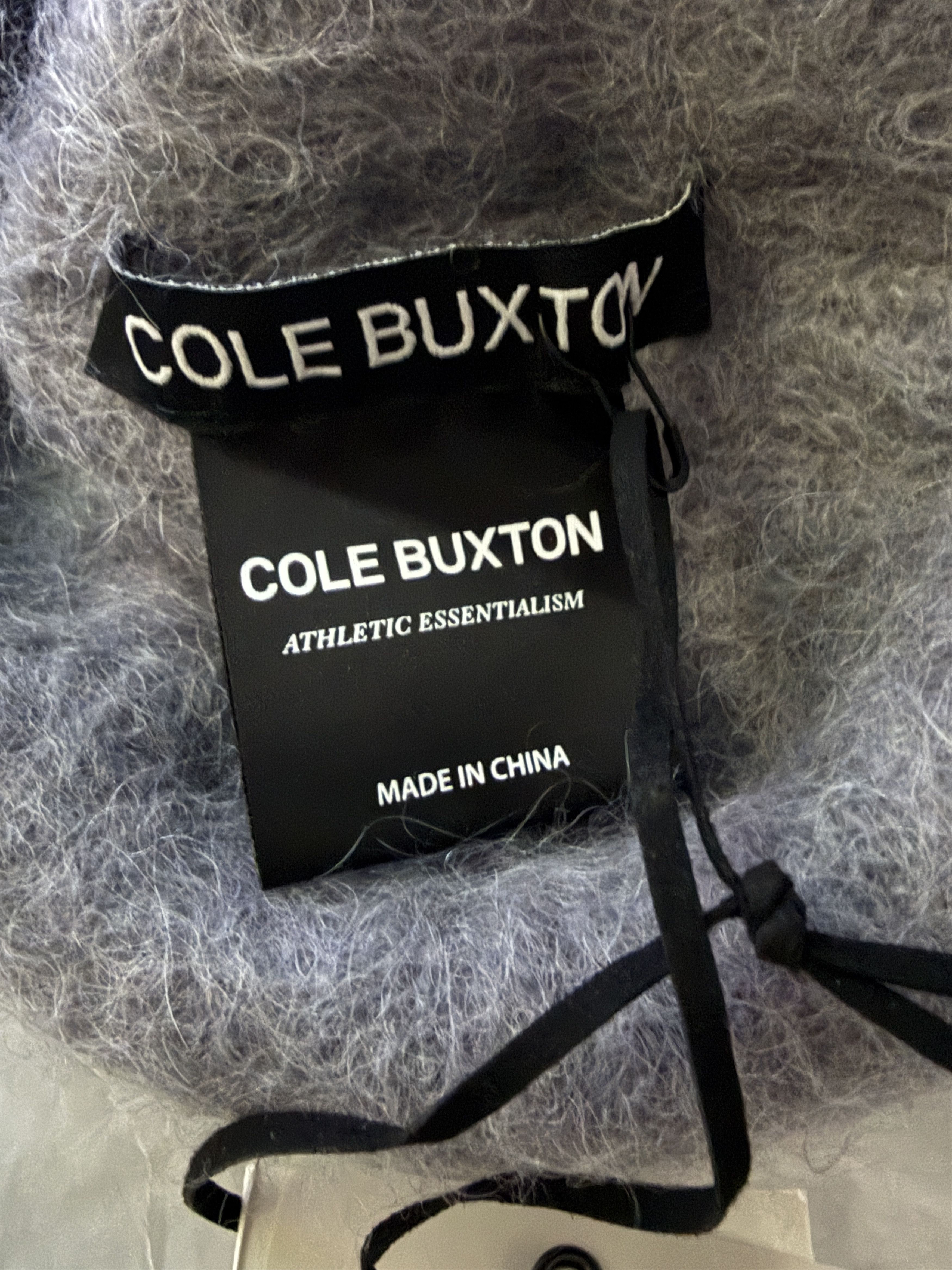 Cole Buxton Blank Alpaca Knit Beanie Size ONE SIZE - 4 Thumbnail