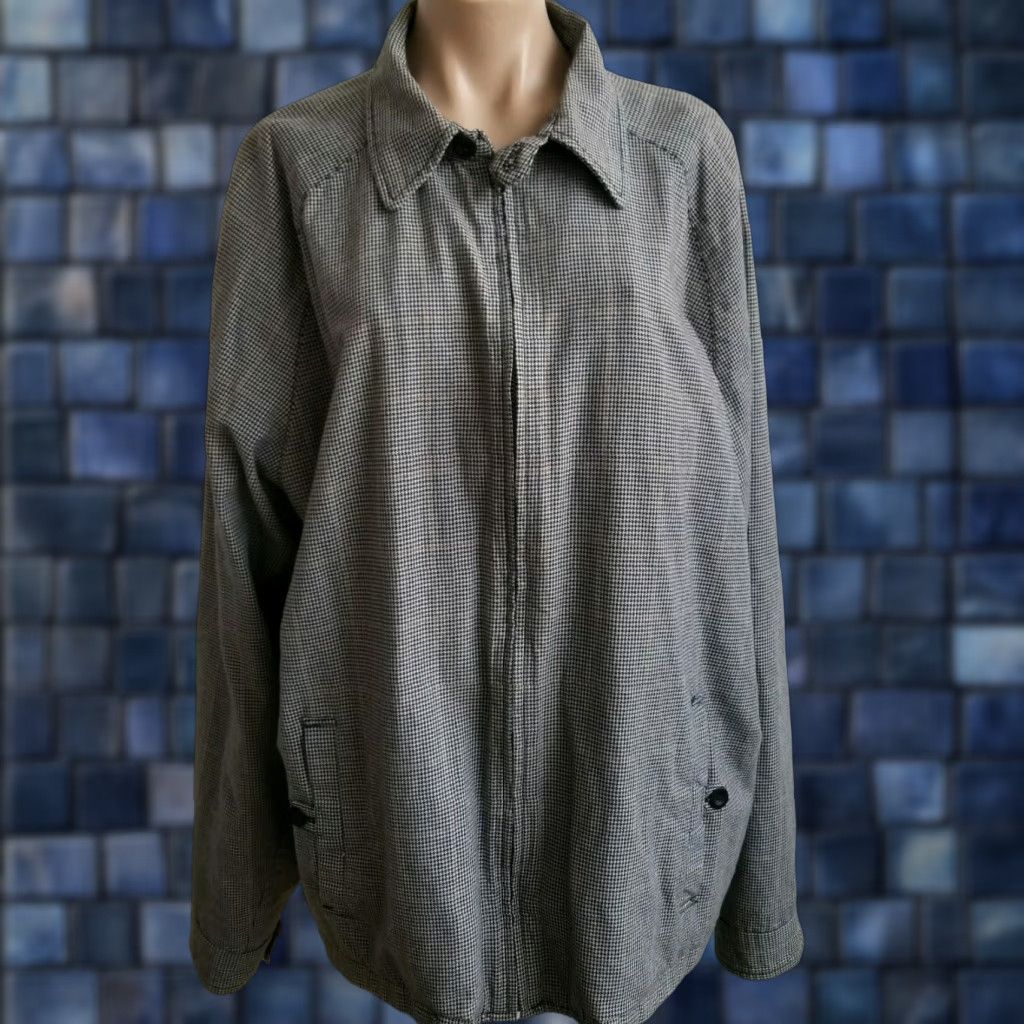 Old Navy Womens Old Navy Black and White Houndstooth Jacket XXL Size XXL / US 16-18 / IT 52-54 - 1 Thumbnail