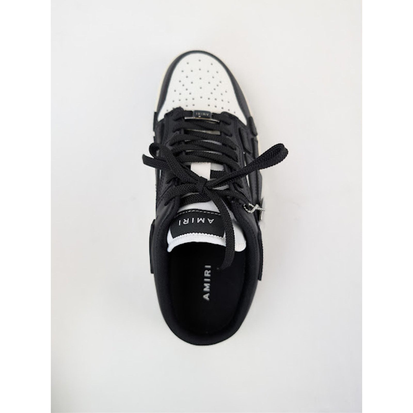 Amiri o1rshd1 Skel Low Top Mule Sneakers in Black / White Size US 10 / EU 43 - 18 Thumbnail