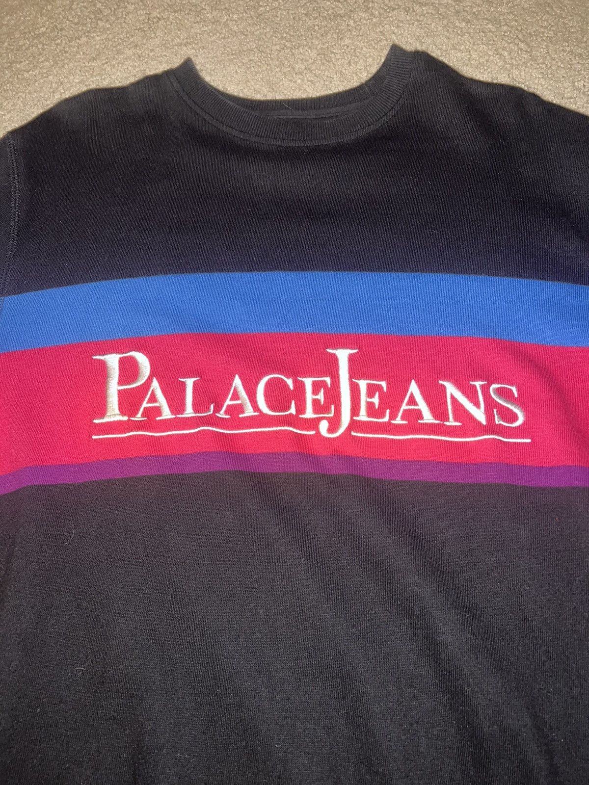 Palace Palace Jeans Crewneck FW17 RARE! Size Medium Size US M / EU 48-50 / 2 - 3 Thumbnail