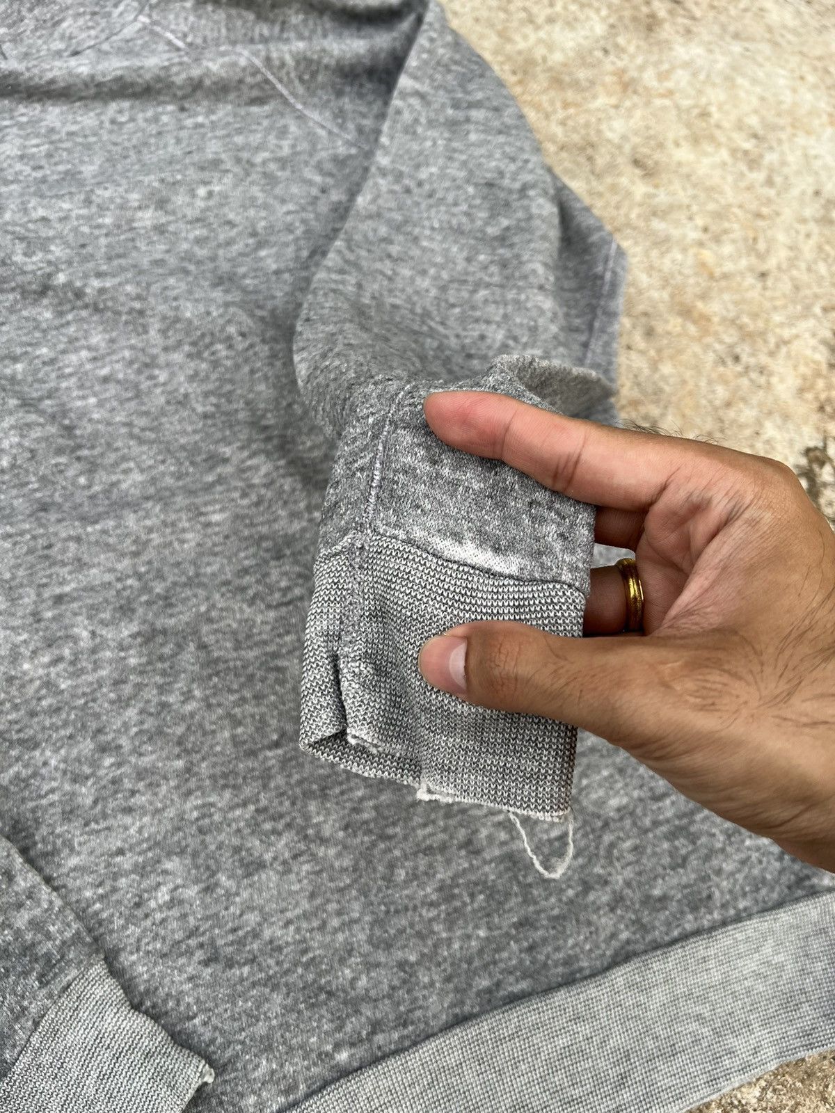 Vintage Vintage 70s Grey Hoodie Size US S / EU 44-46 / 1 - 11 Thumbnail