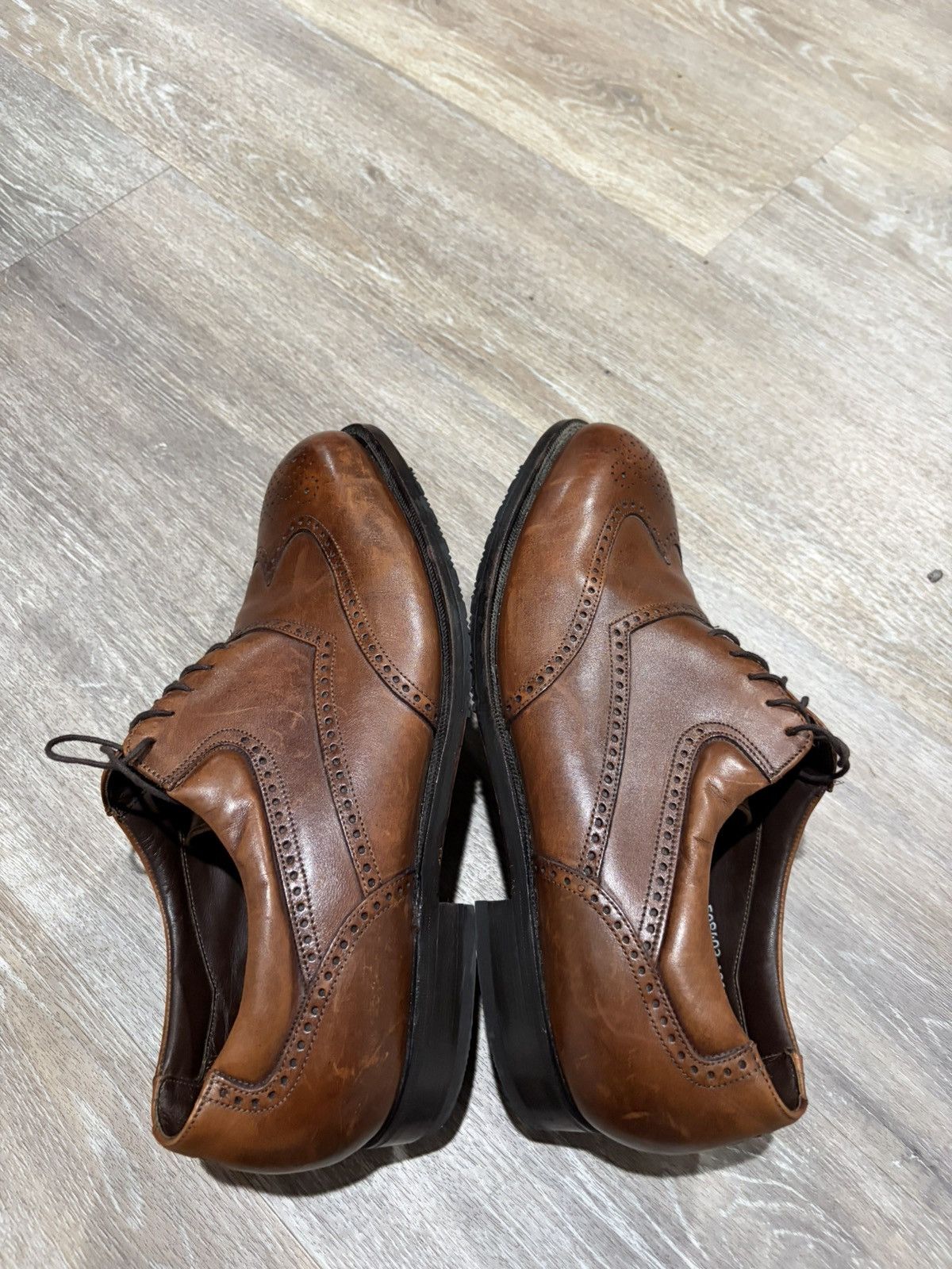 Florsheim Florsheim Magneforce Wingtip Oxford Dress Shoes Brown Size US 11 / EU 44 - 9 Thumbnail