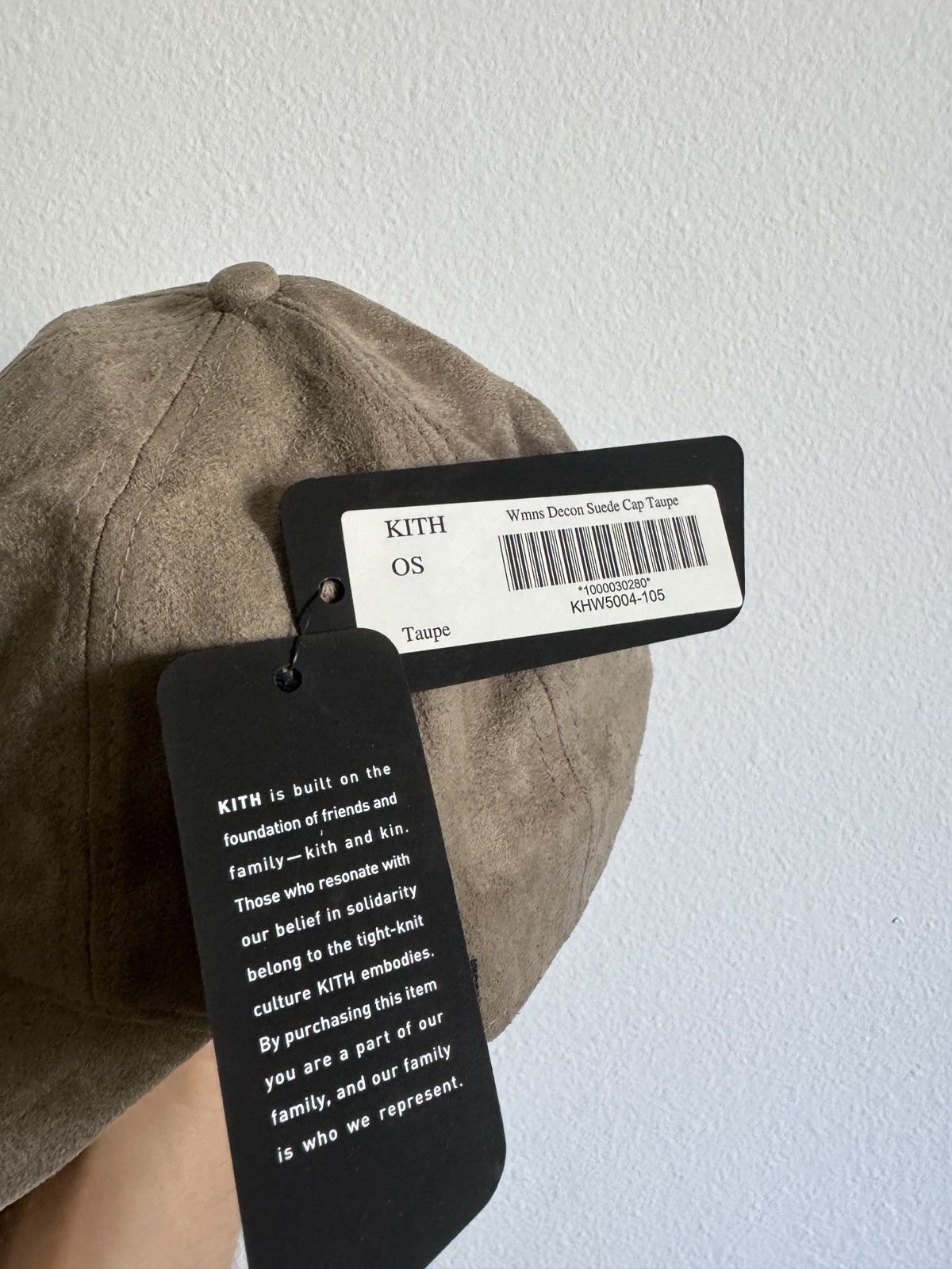 Kith Kith Decon Suede Cap Taupe Size ONE SIZE - 4 Thumbnail